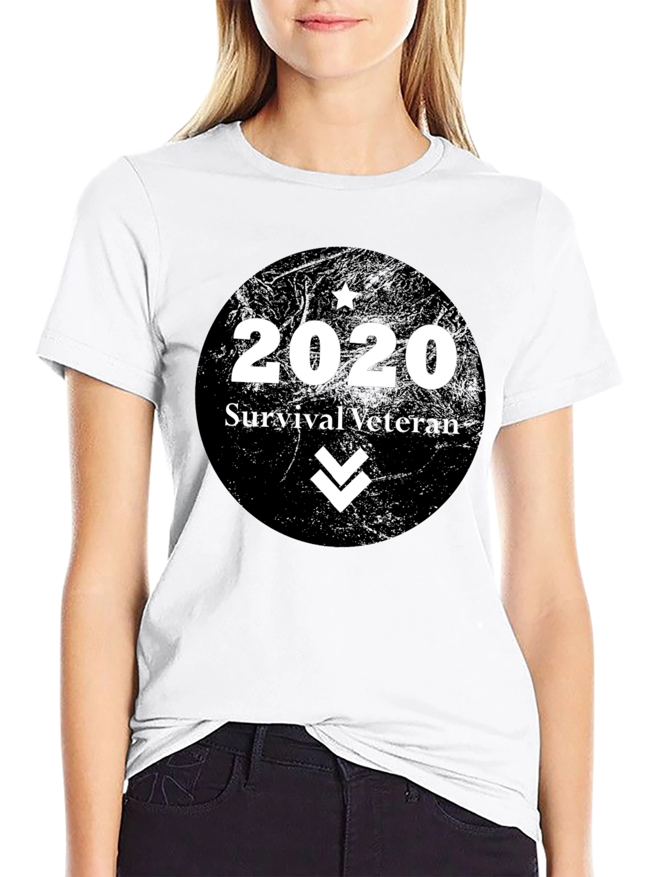 2020 Survival Veteran Black T-Shirt