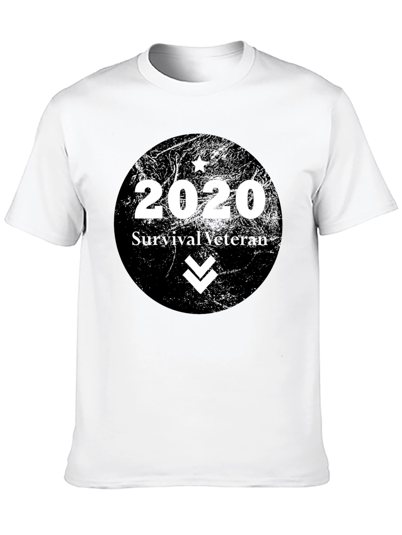 2020 Survival Veteran Black T-Shirt