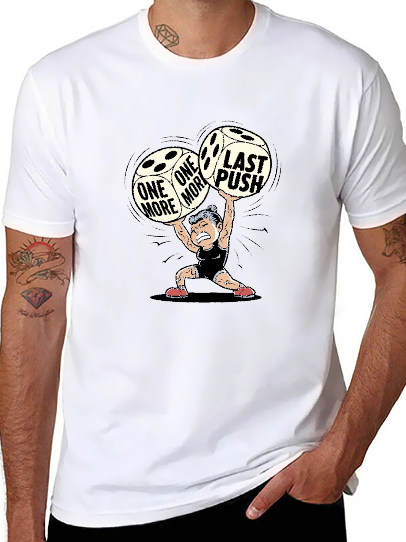 One More Last Push Graphic Tee