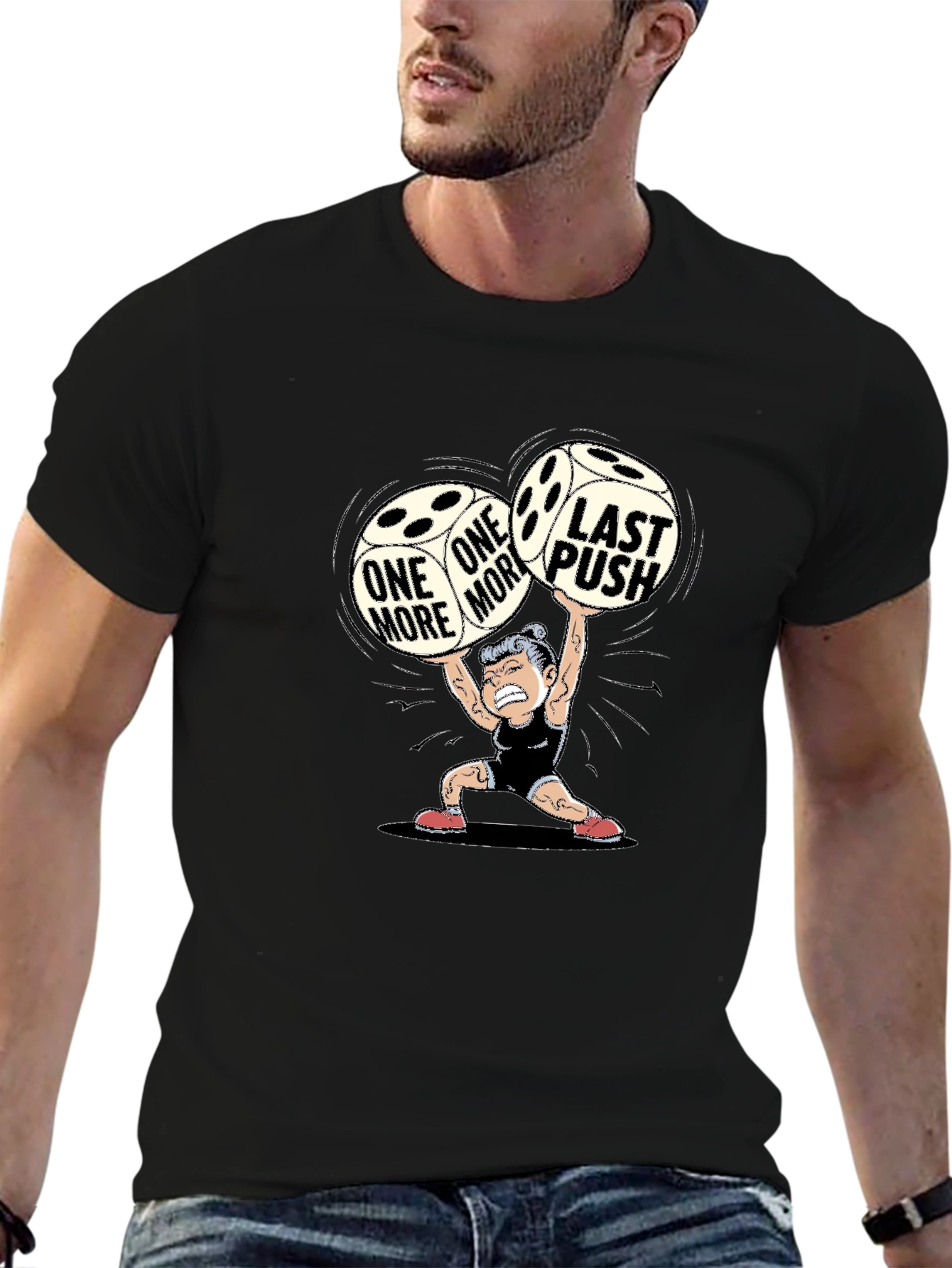 One More Last Push Graphic Tee