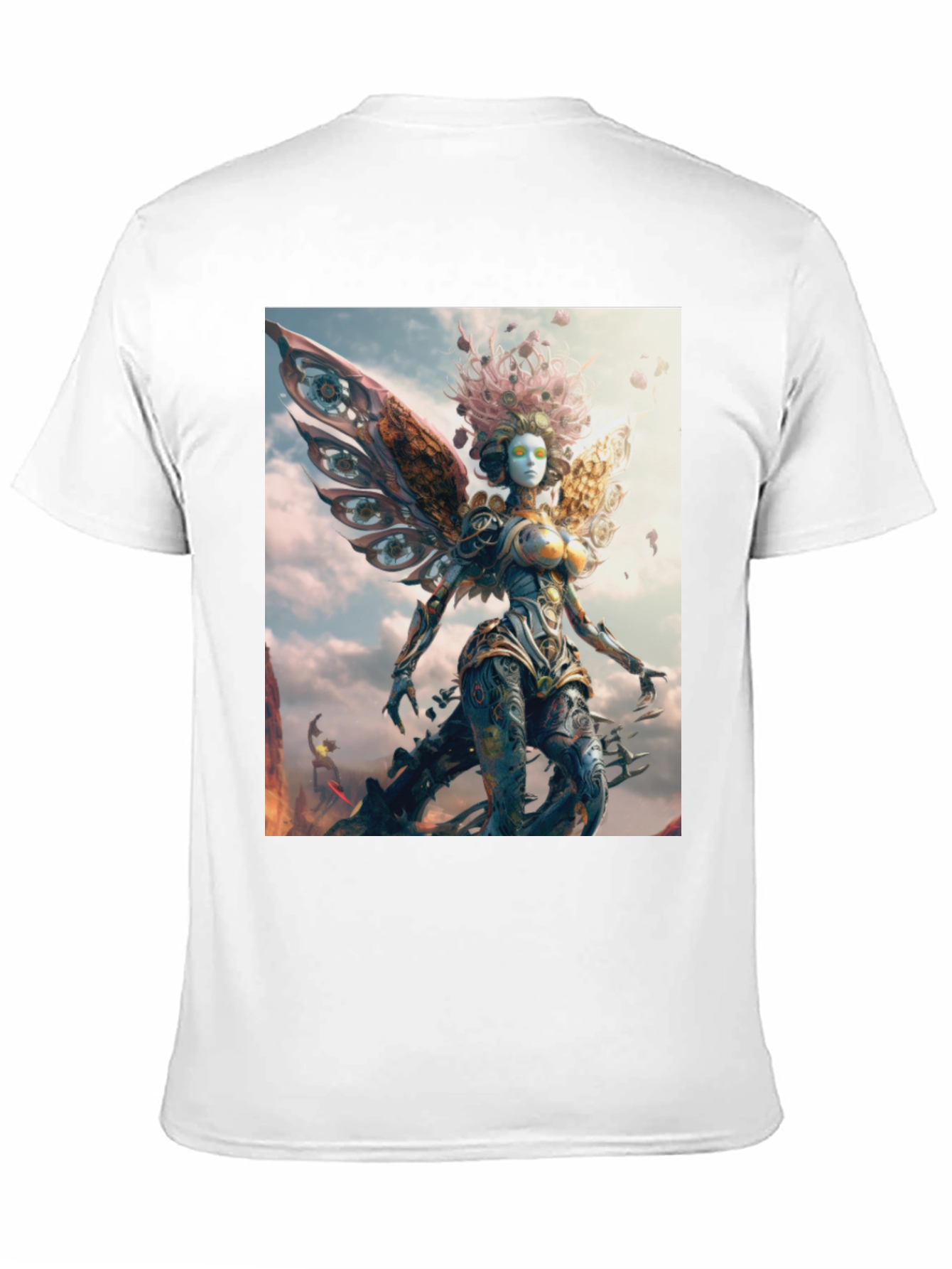 Fantasy Fairy Graphic Tee - Unique Art Print