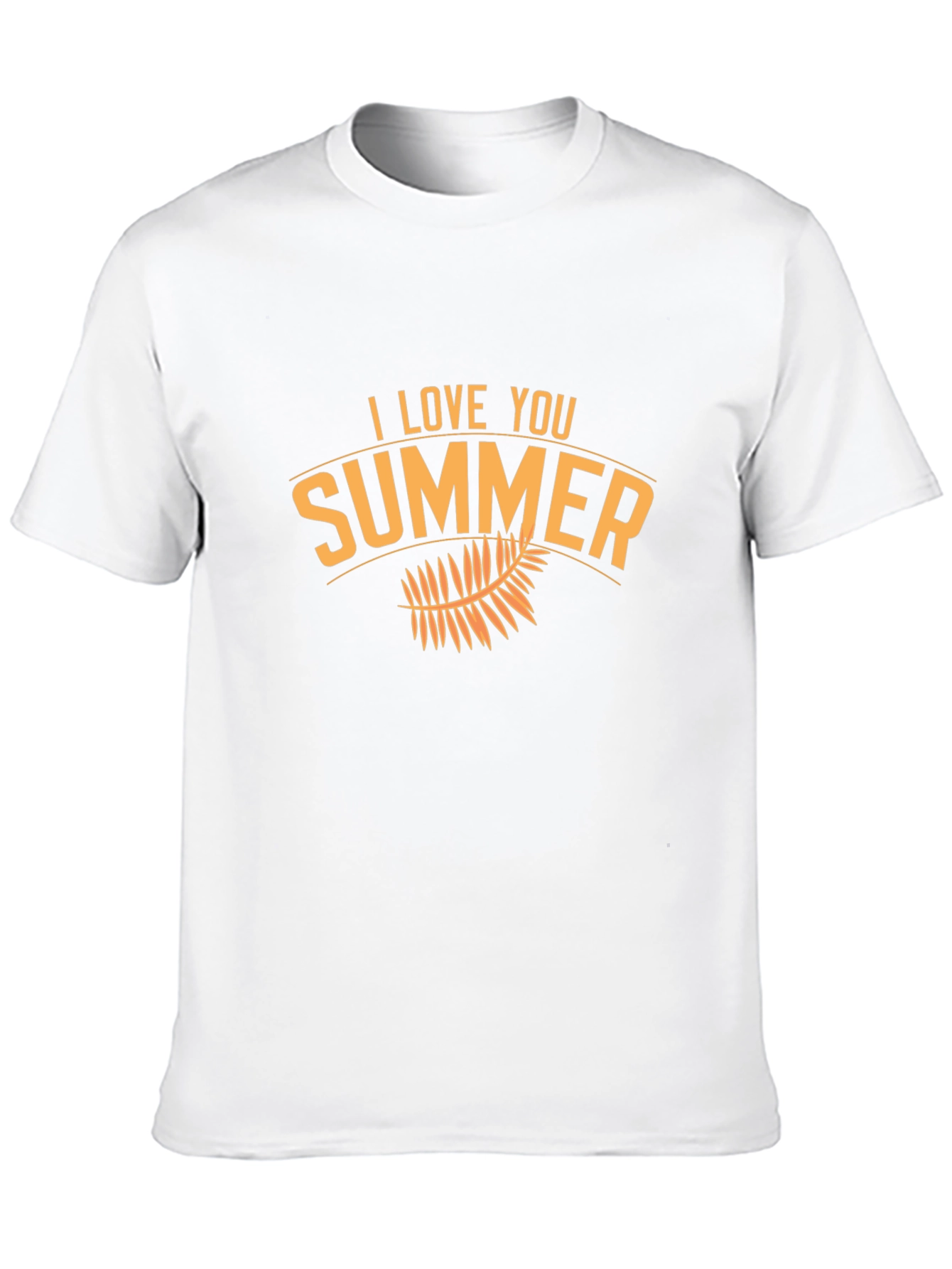 I Love Summer Black Graphic Tee