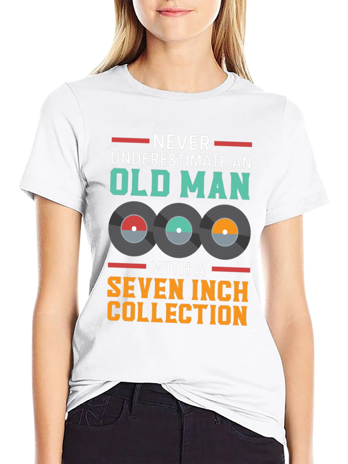 Old Man Seven Inch Vinyl Collection T-Shirt