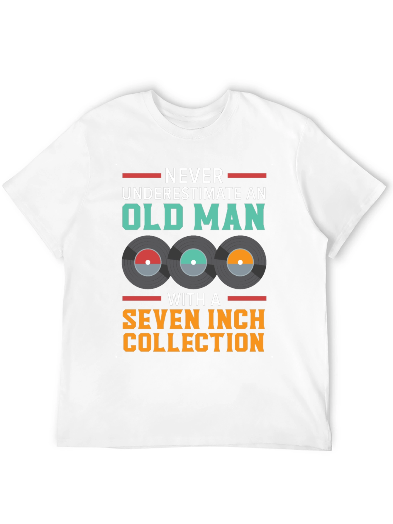 Old Man Seven Inch Vinyl Collection T-Shirt
