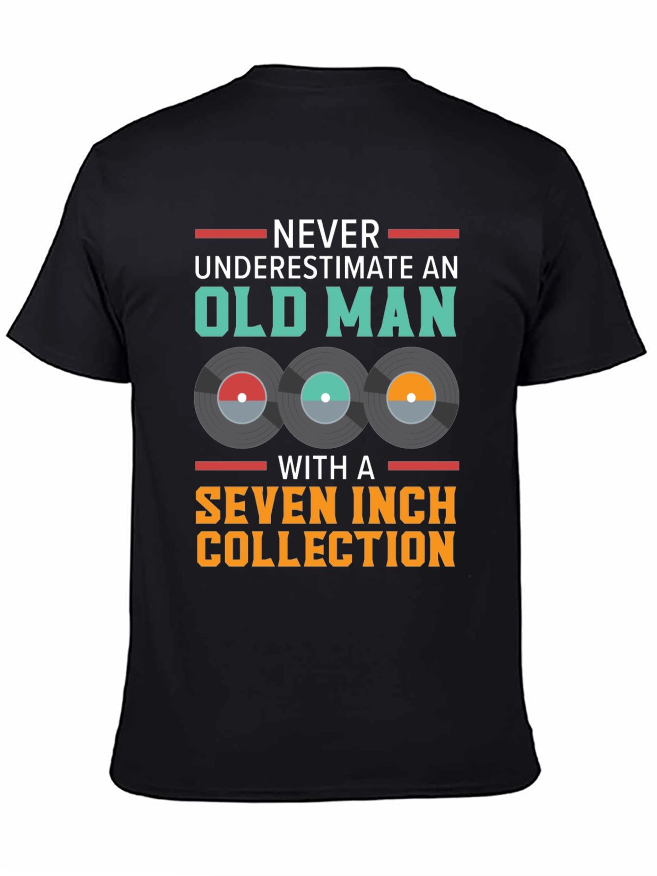 Old Man Seven Inch Vinyl Collection T-Shirt