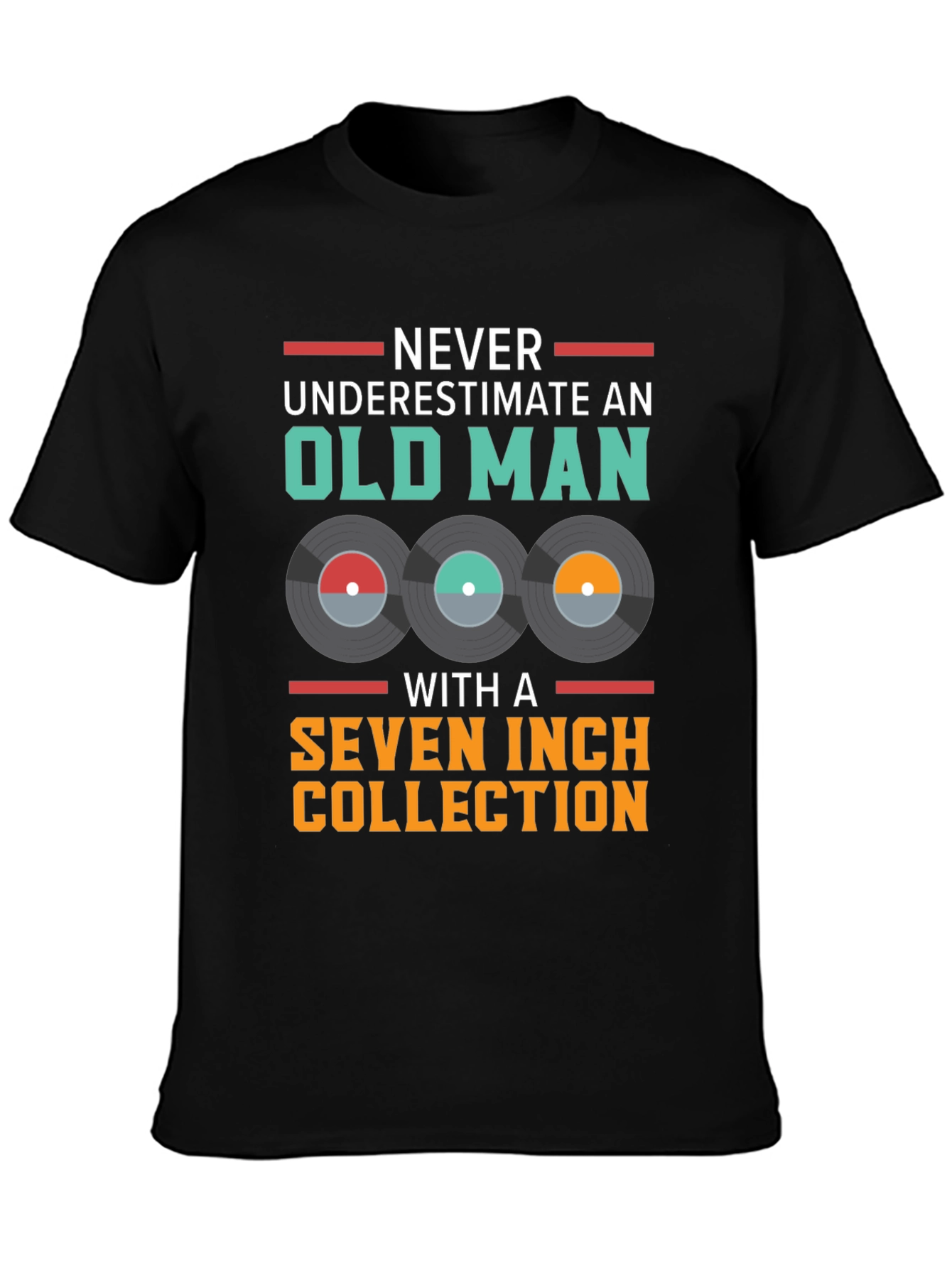 Old Man Seven Inch Vinyl Collection T-Shirt