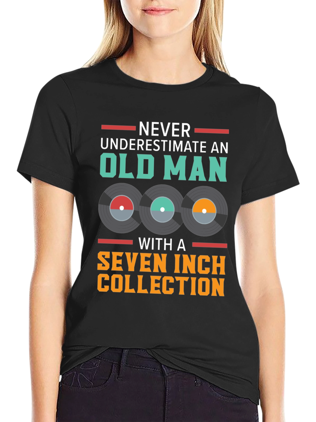 Old Man Seven Inch Vinyl Collection T-Shirt