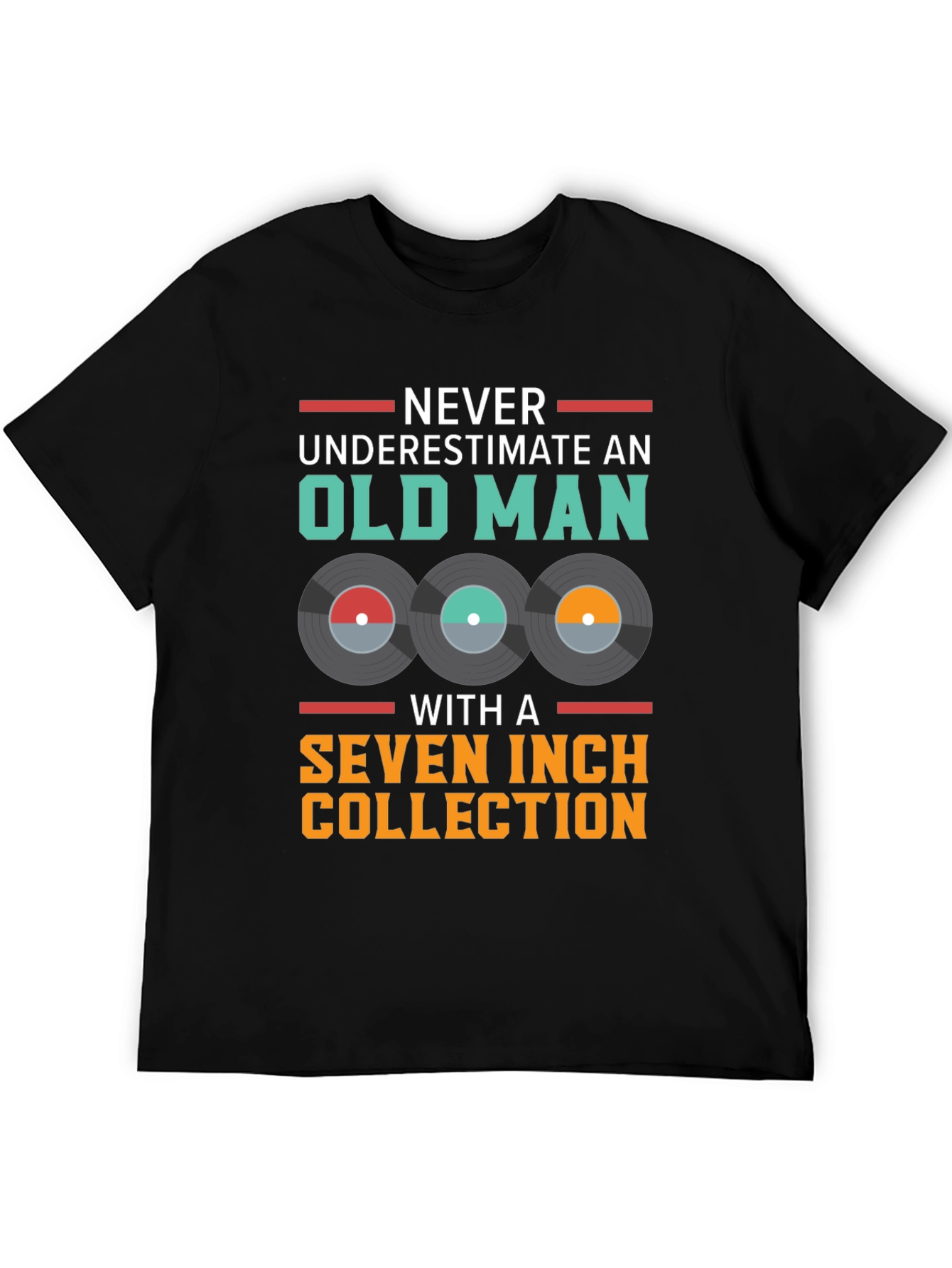 Old Man Seven Inch Vinyl Collection T-Shirt