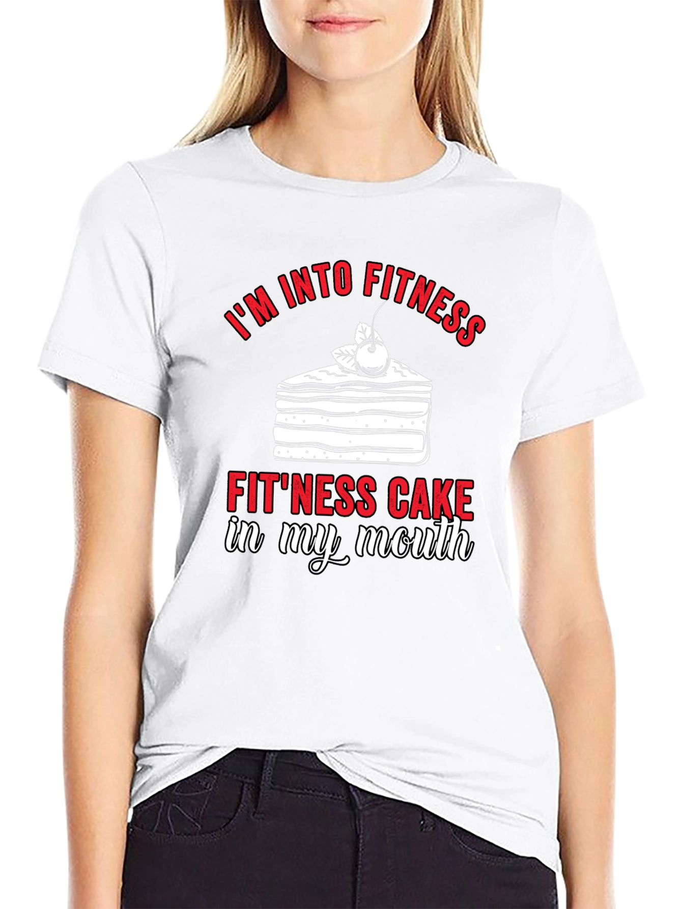 Funny Fitness Cake T-Shirt