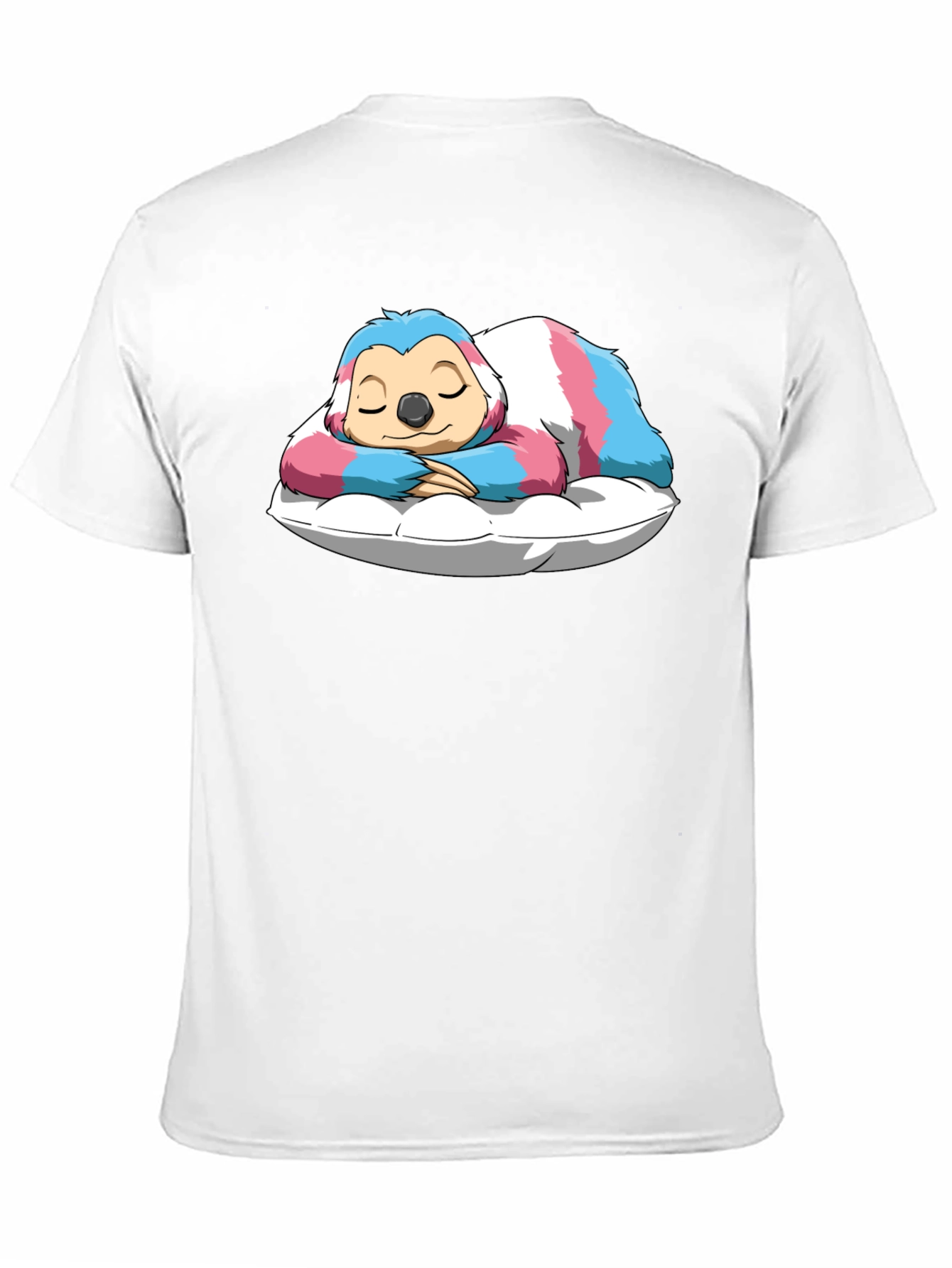Sloth Sleeping on Pillow T-Shirt