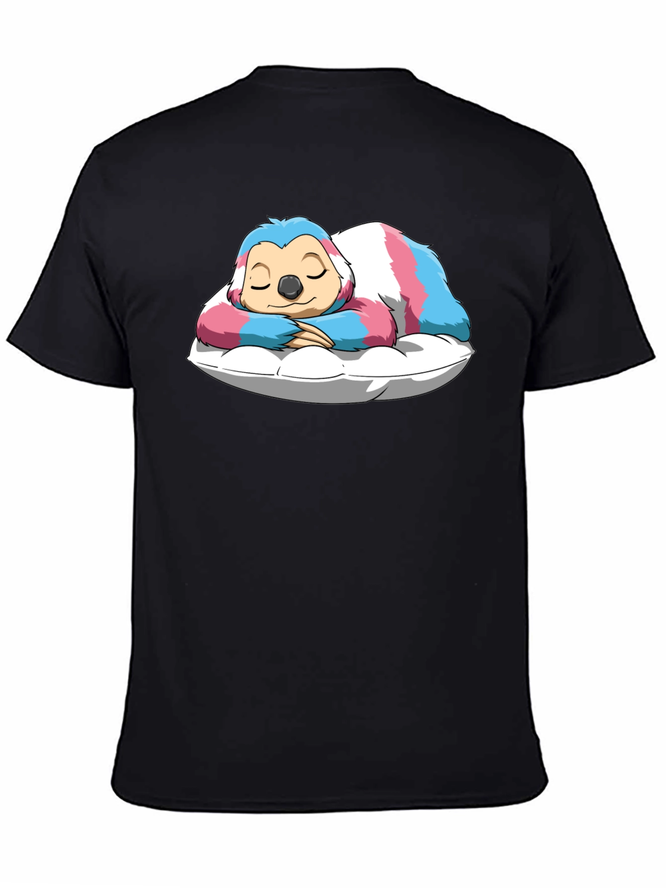 Sloth Sleeping on Pillow T-Shirt