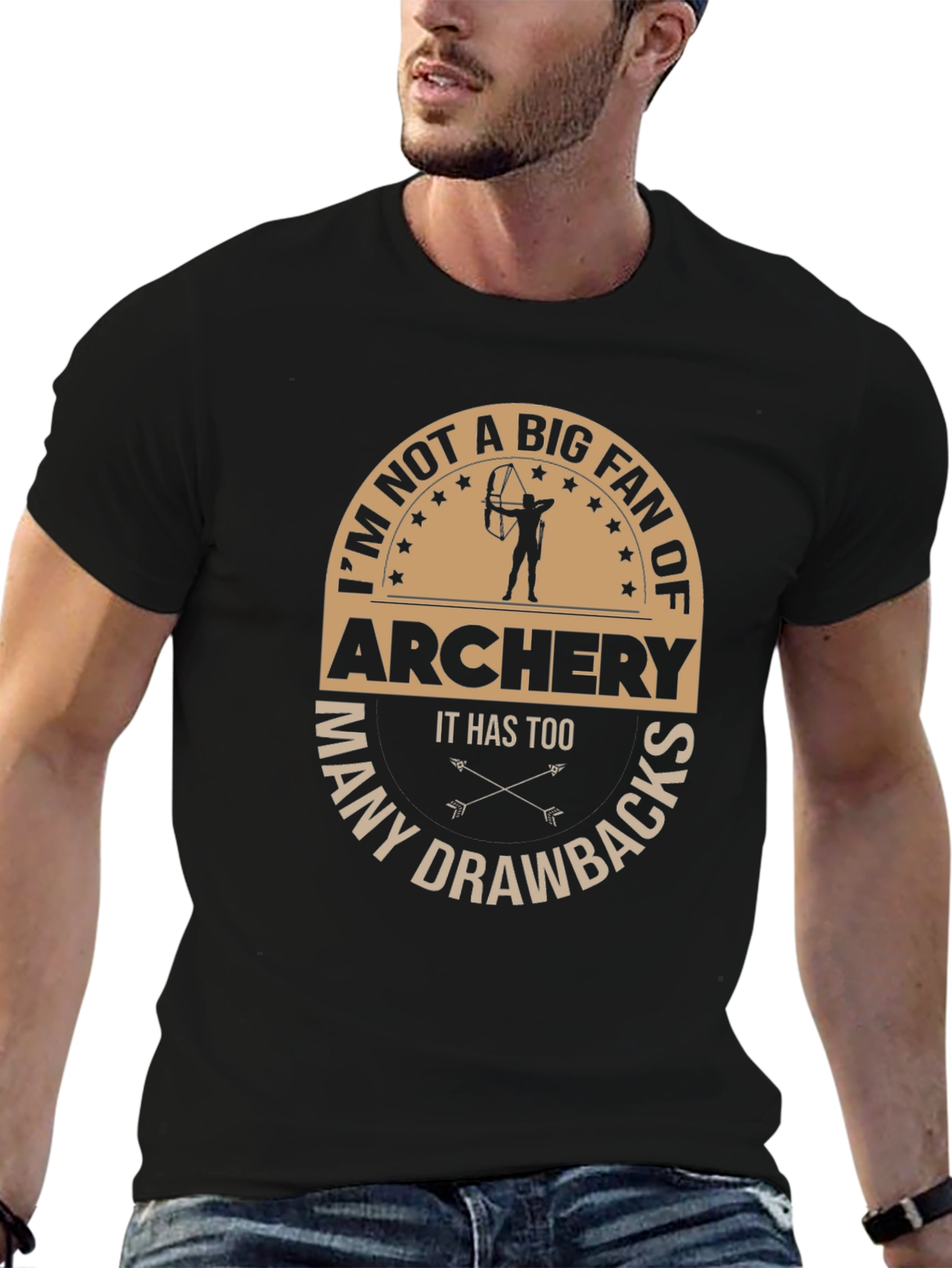 Archery Humor T-Shirt: Many Drawbacks