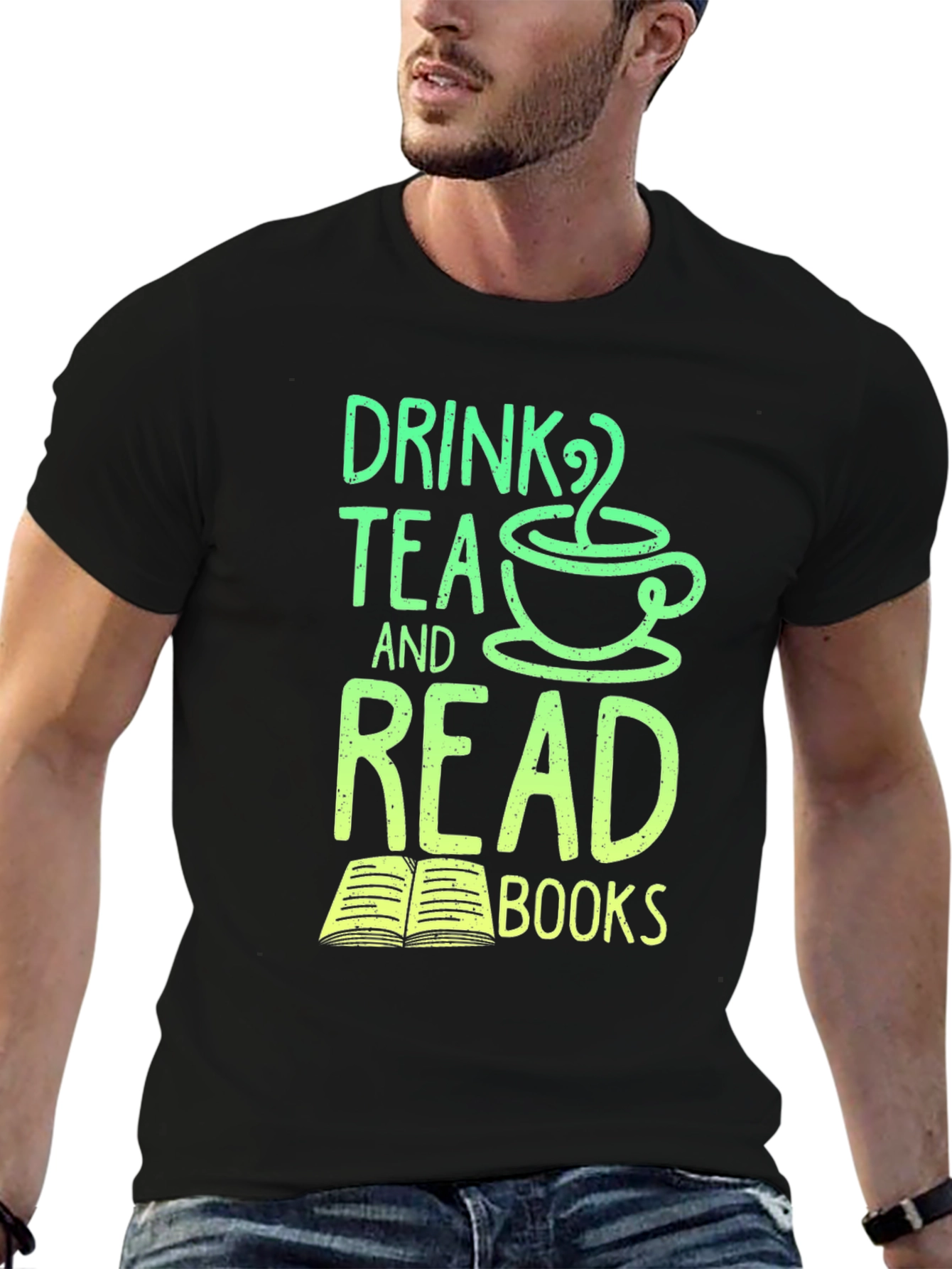 Drink Tea and Read Books T-Shirt