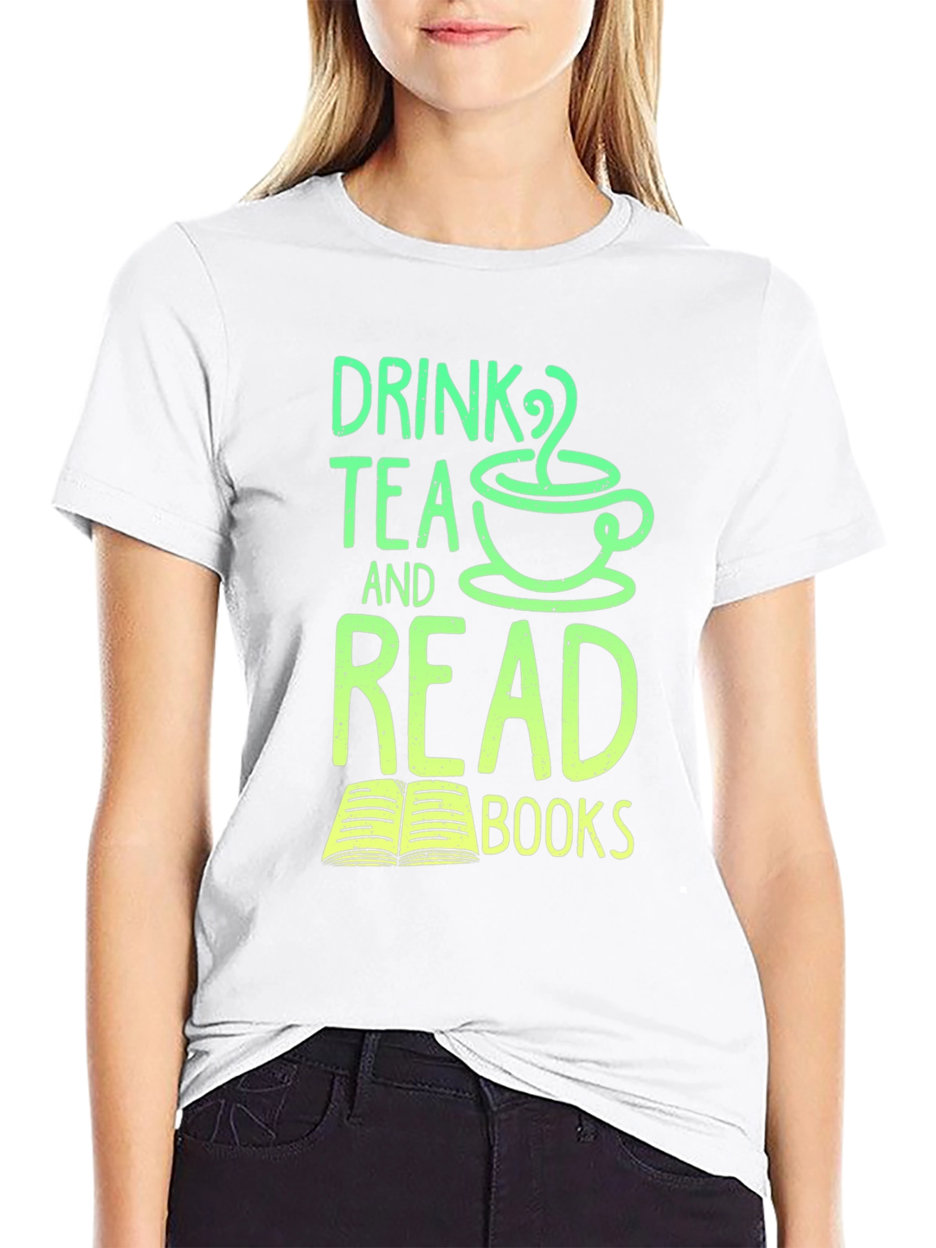 Drink Tea and Read Books T-Shirt