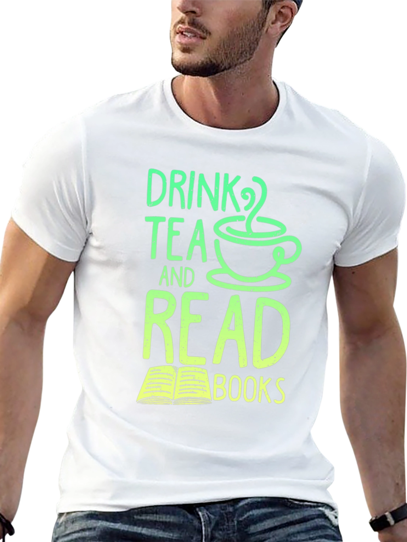 Drink Tea and Read Books T-Shirt