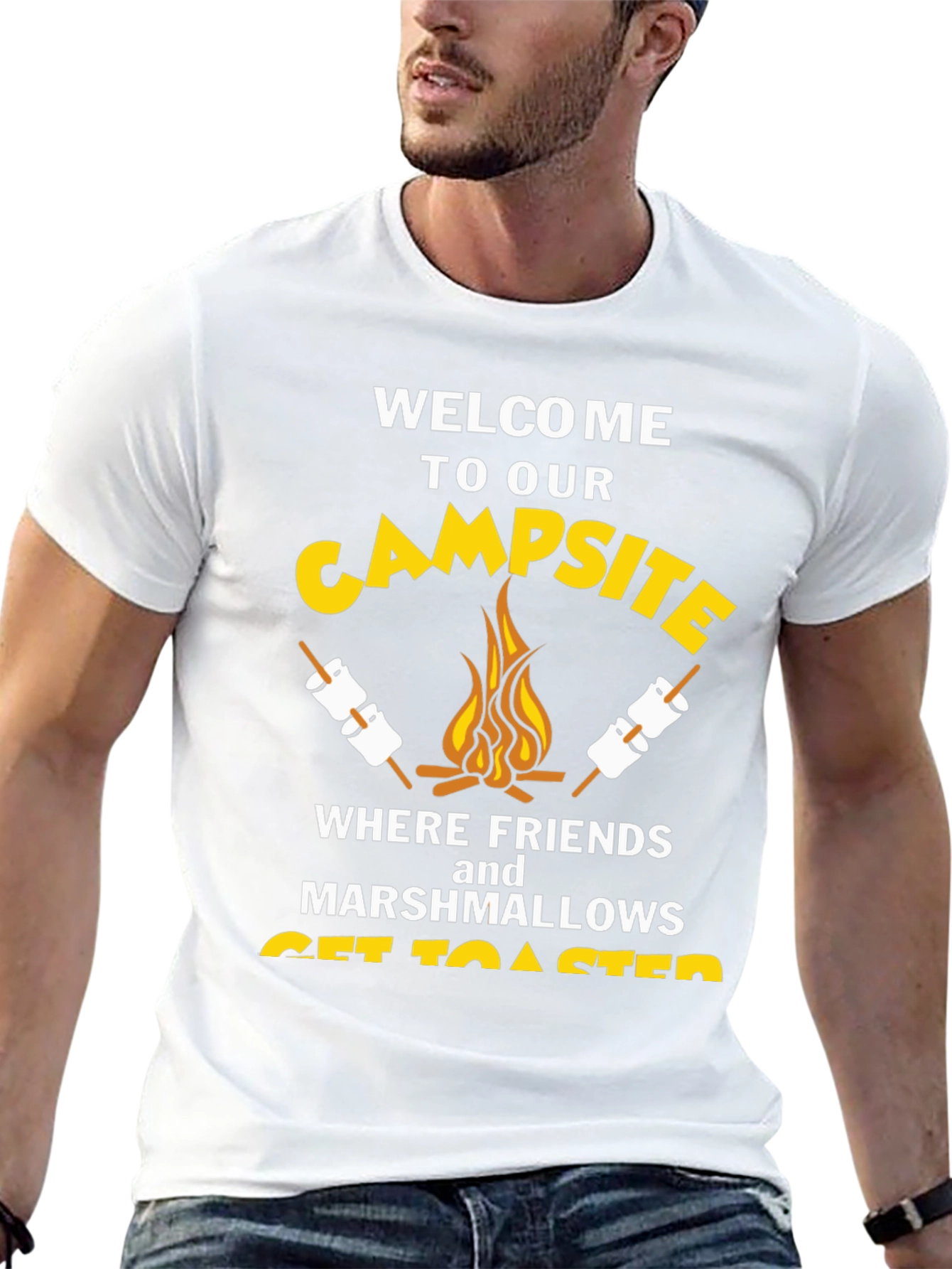 Welcome to our Campsite Graphic Tee