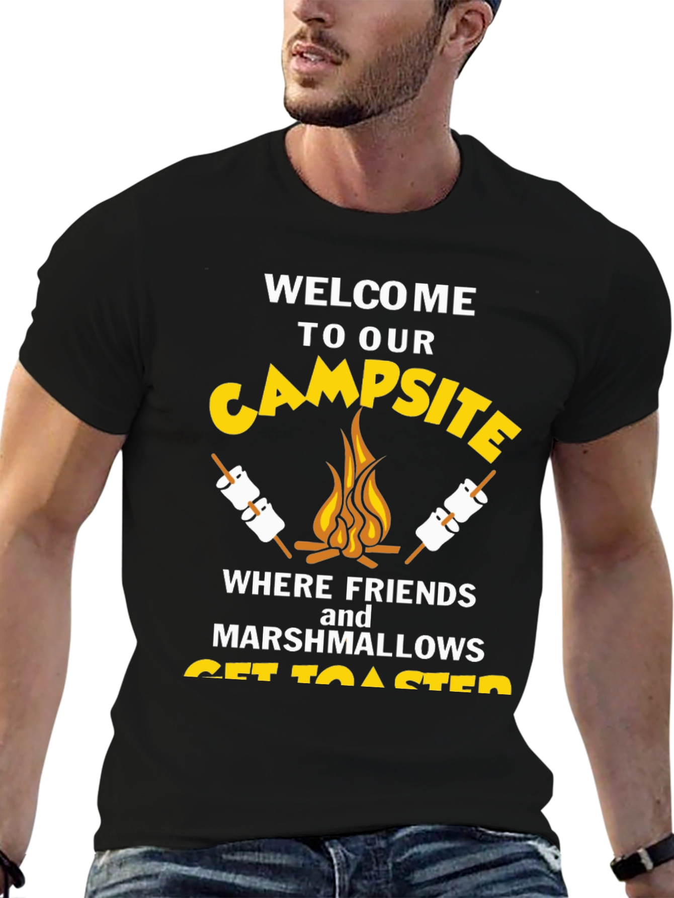 Welcome to our Campsite Graphic Tee