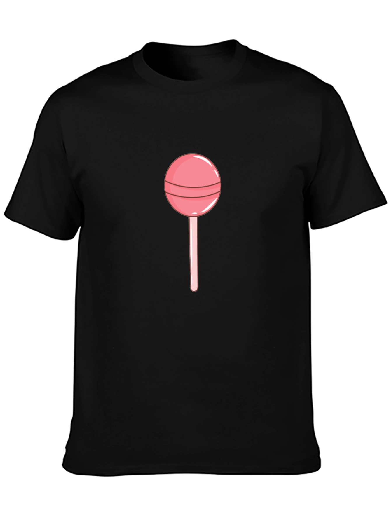 Lollipop Graphic Black T-Shirt