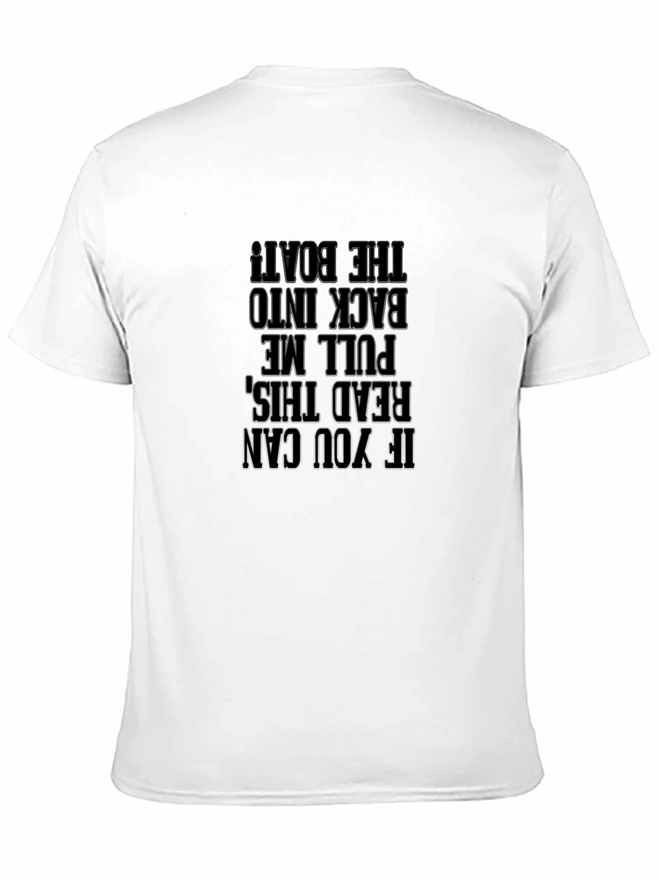 Read This Pull Me Back Boat Graphic T-Shirt