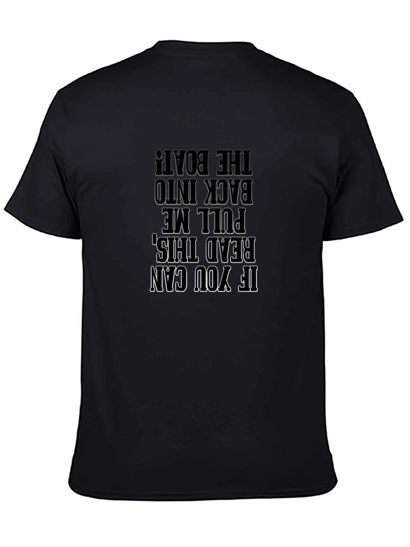 Read This Pull Me Back Boat Graphic T-Shirt