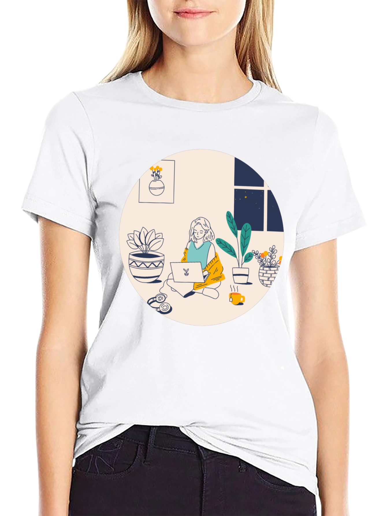Work from Home Graphic T-Shirt