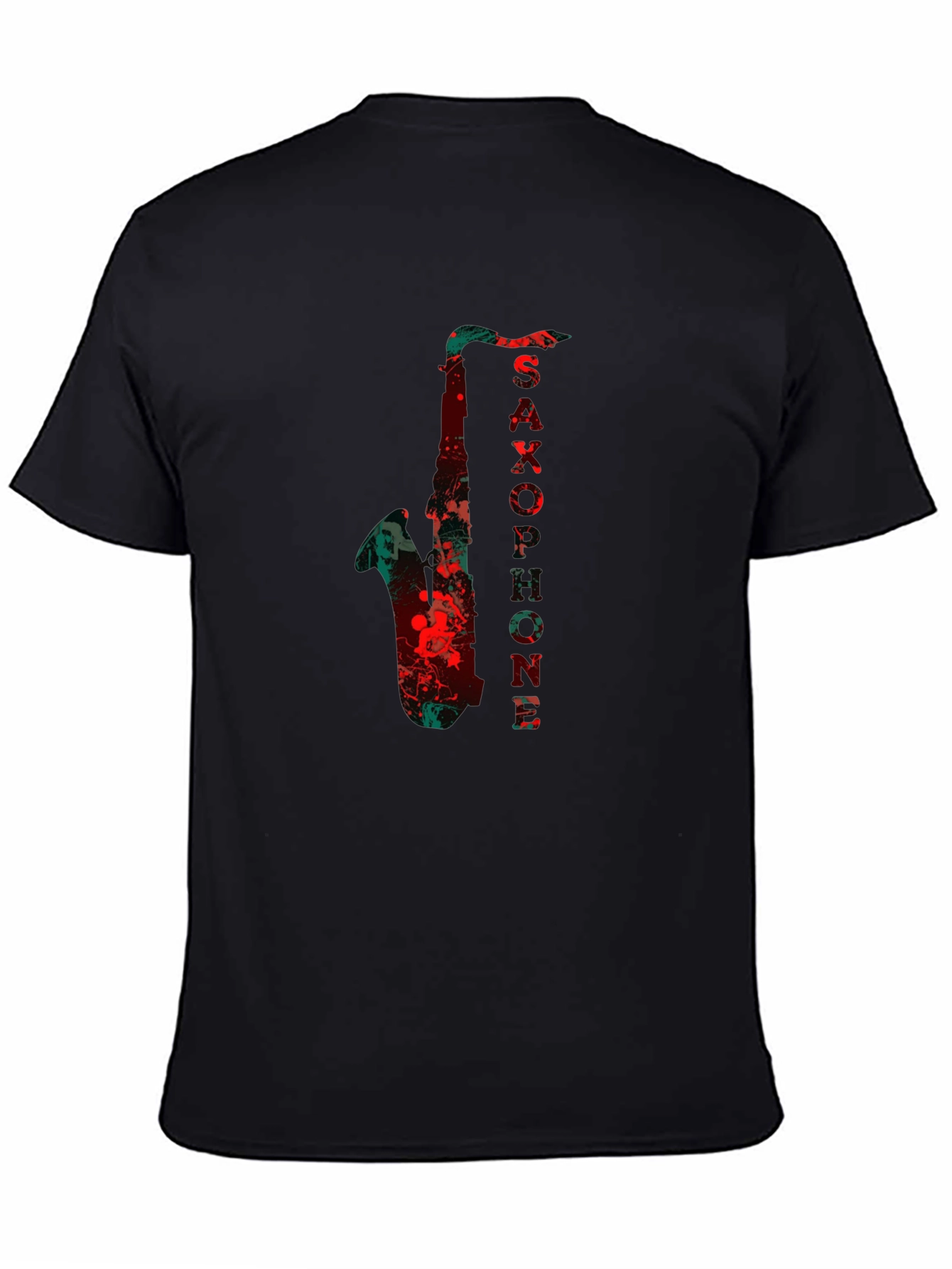 Saxophone Music T-Shirt - Cool Graphic Tee