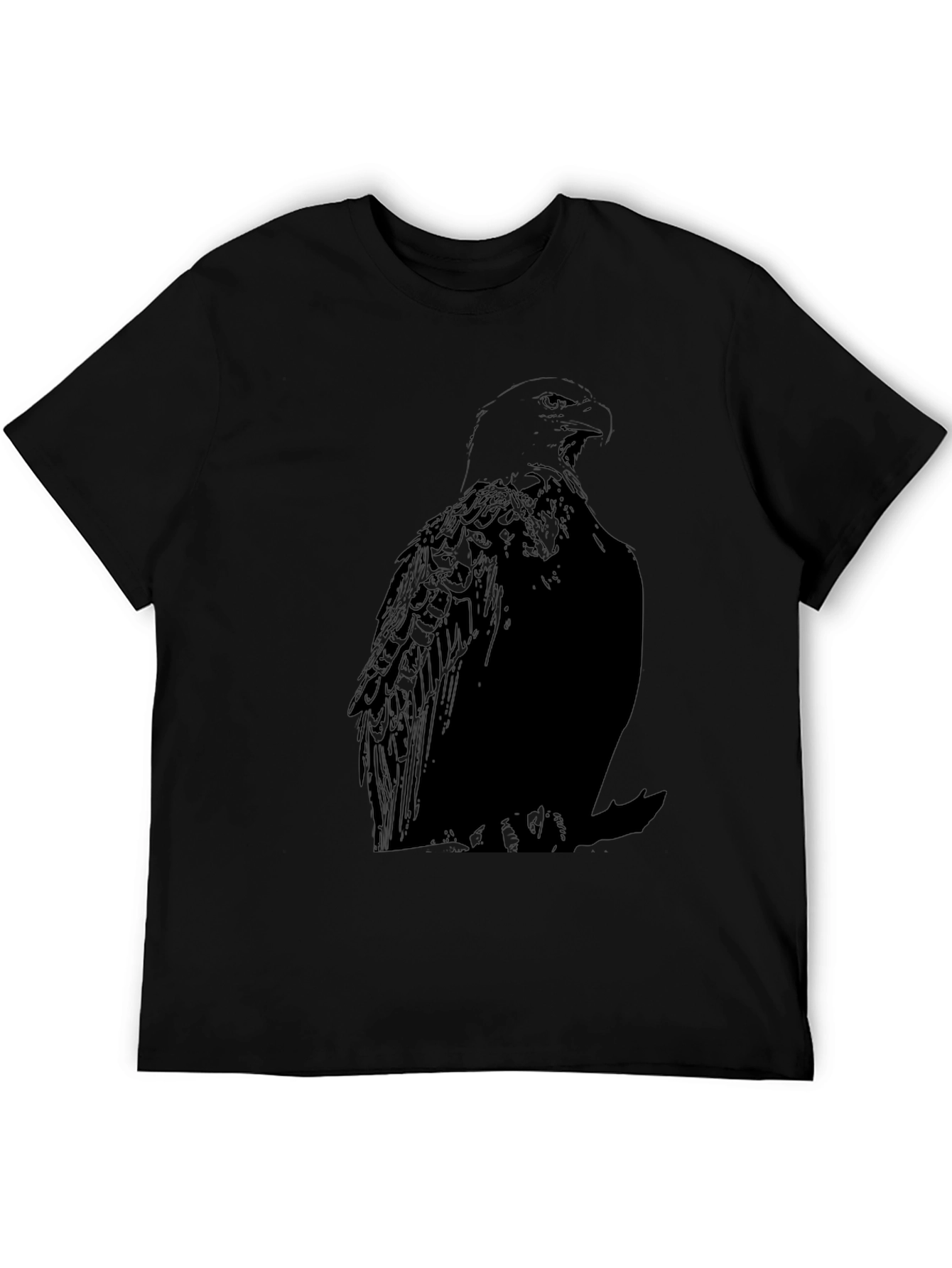 Eagle Graphic Black T-Shirt