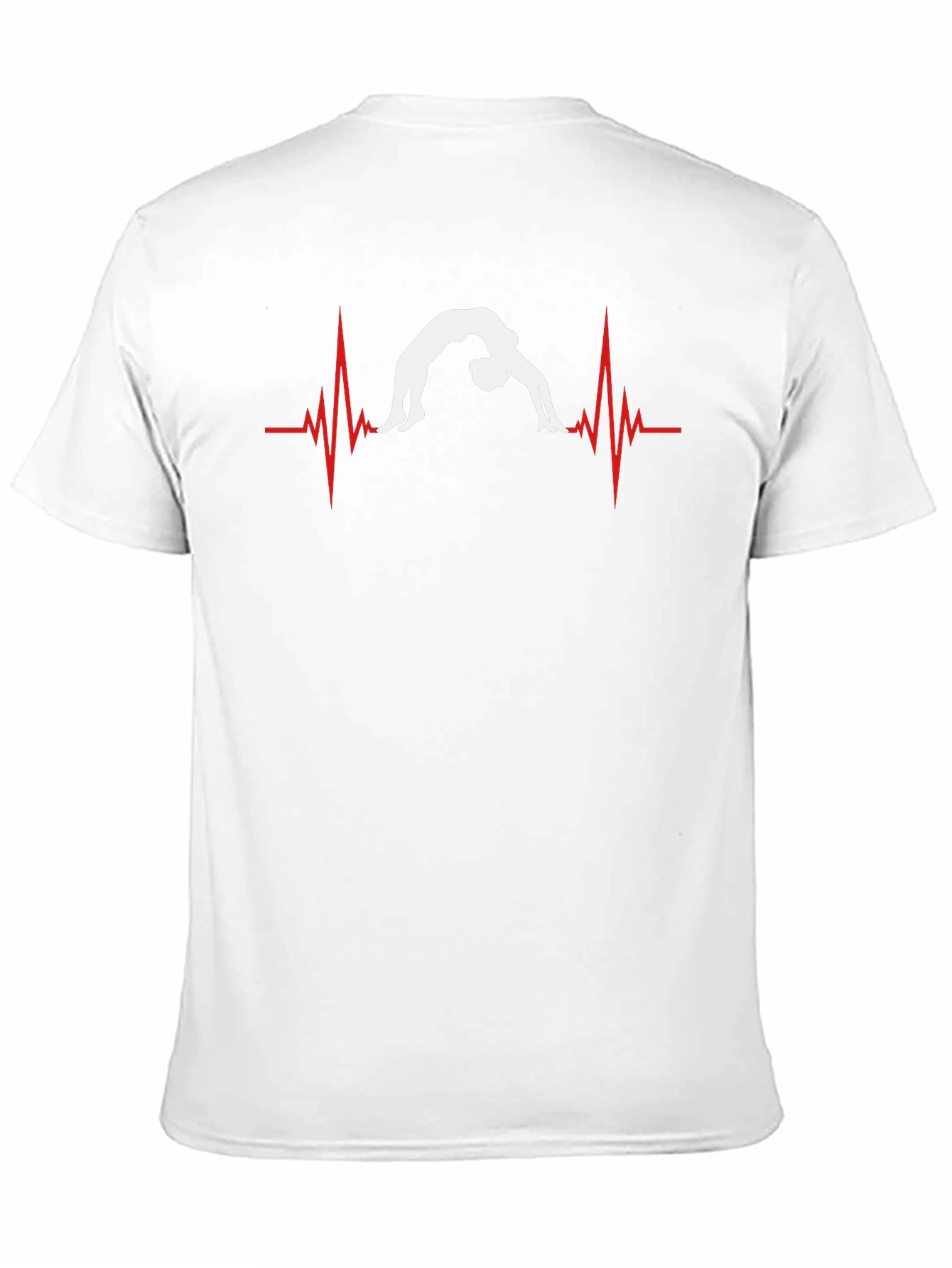 Gymnastics Heartbeat T-Shirt - Black