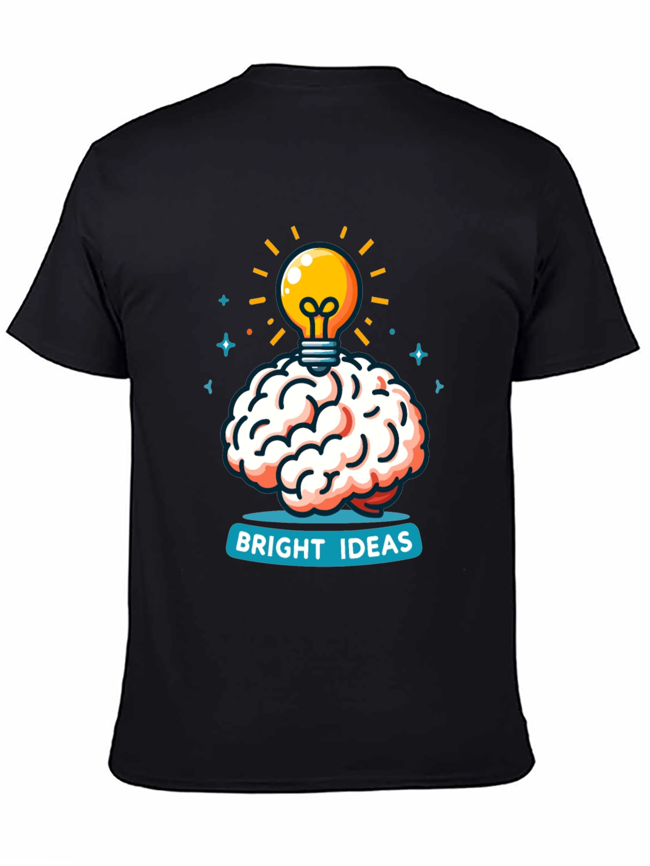Bright Ideas Brain T-Shirt - Creative Thinking Tee