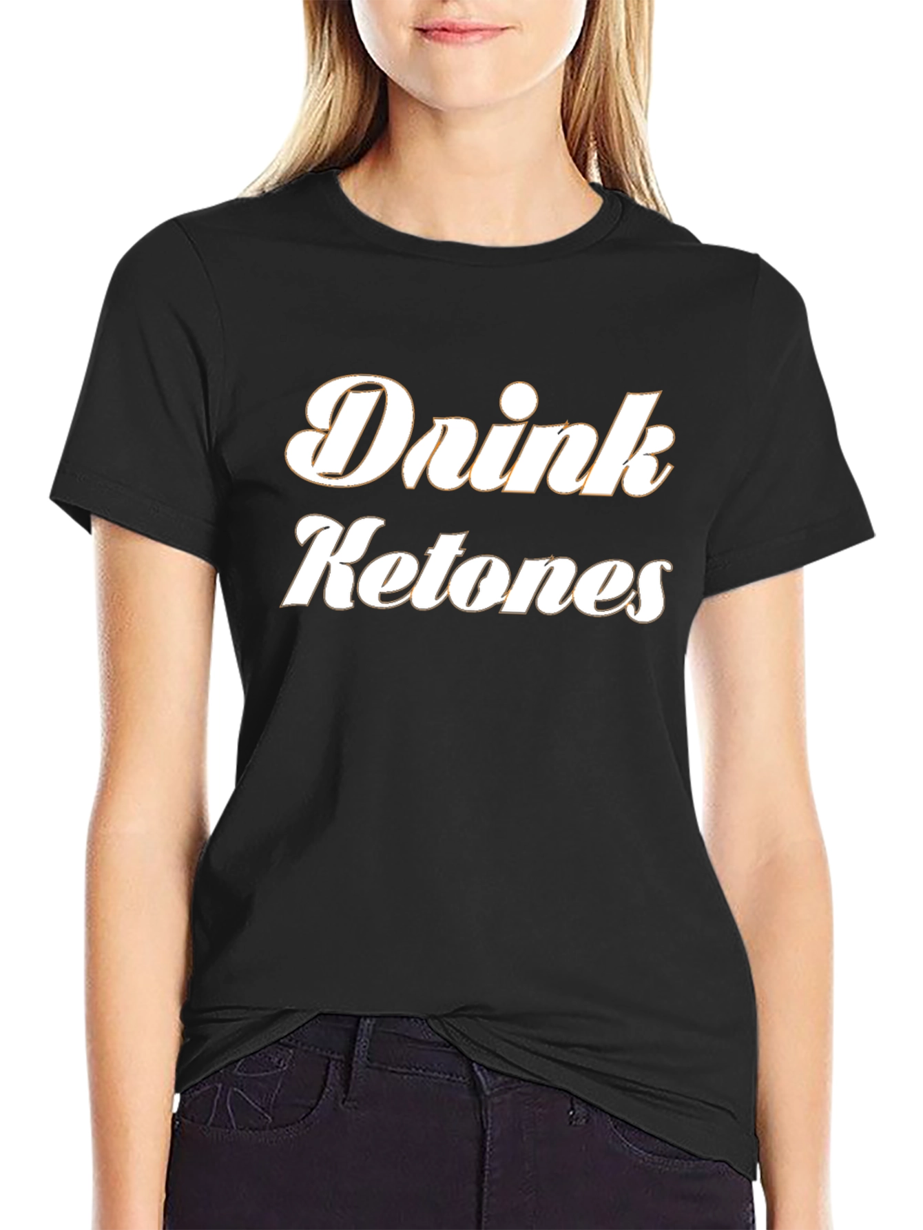 Drink Ketones Black T-Shirt