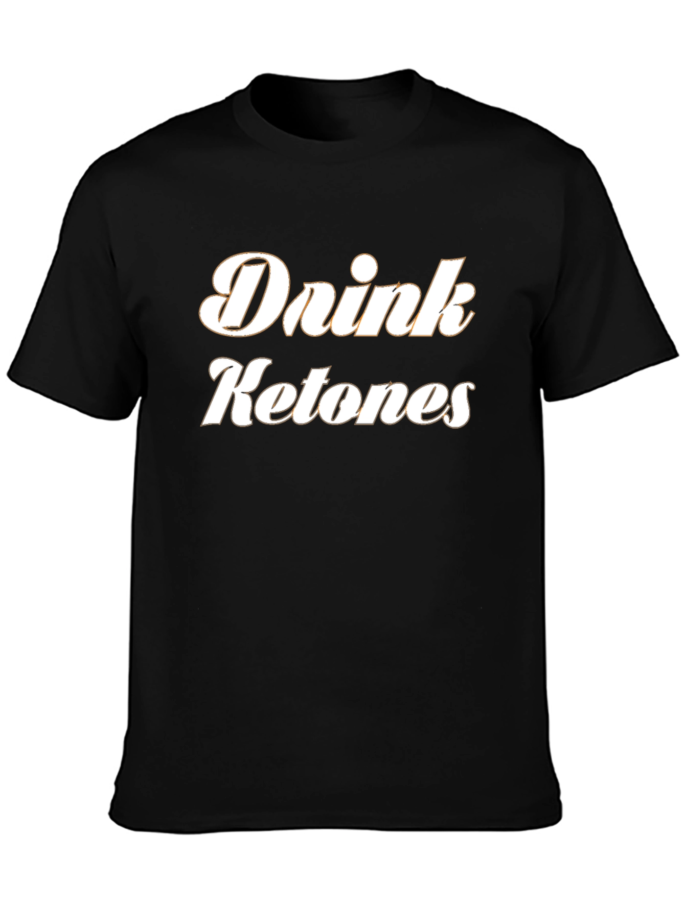 Drink Ketones Black T-Shirt