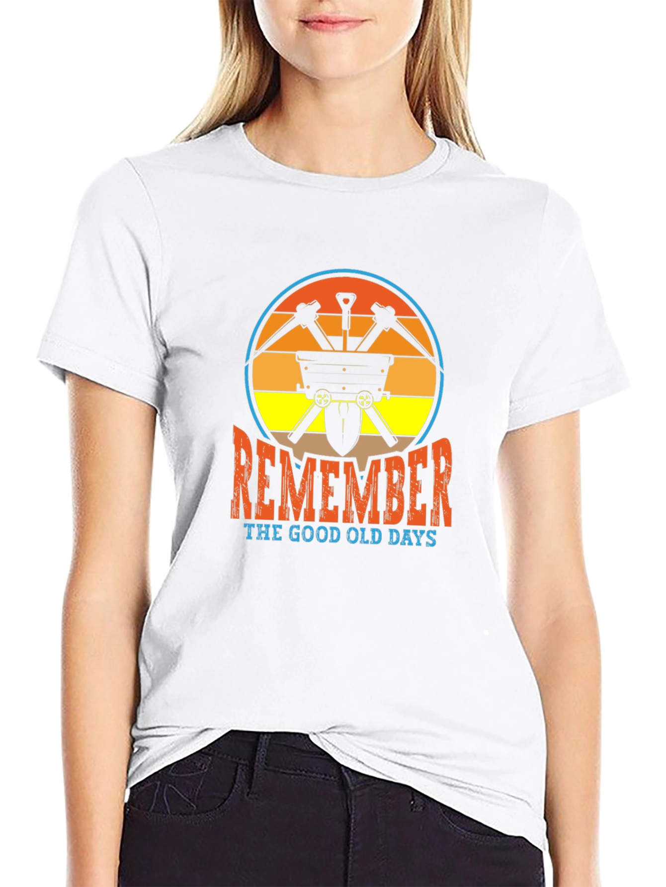 Remember The Good Old Days Mining T-Shirt