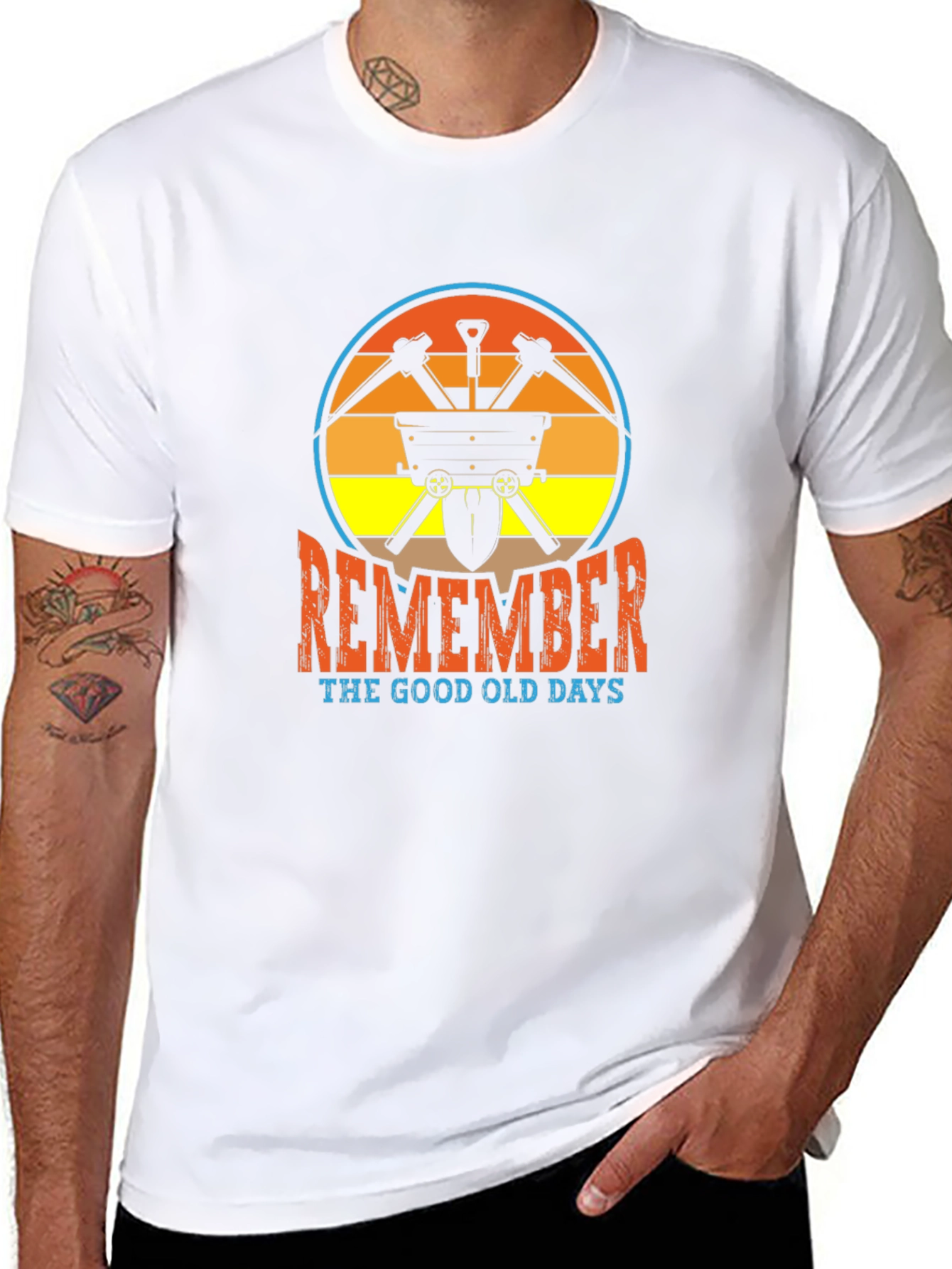 Remember The Good Old Days Mining T-Shirt