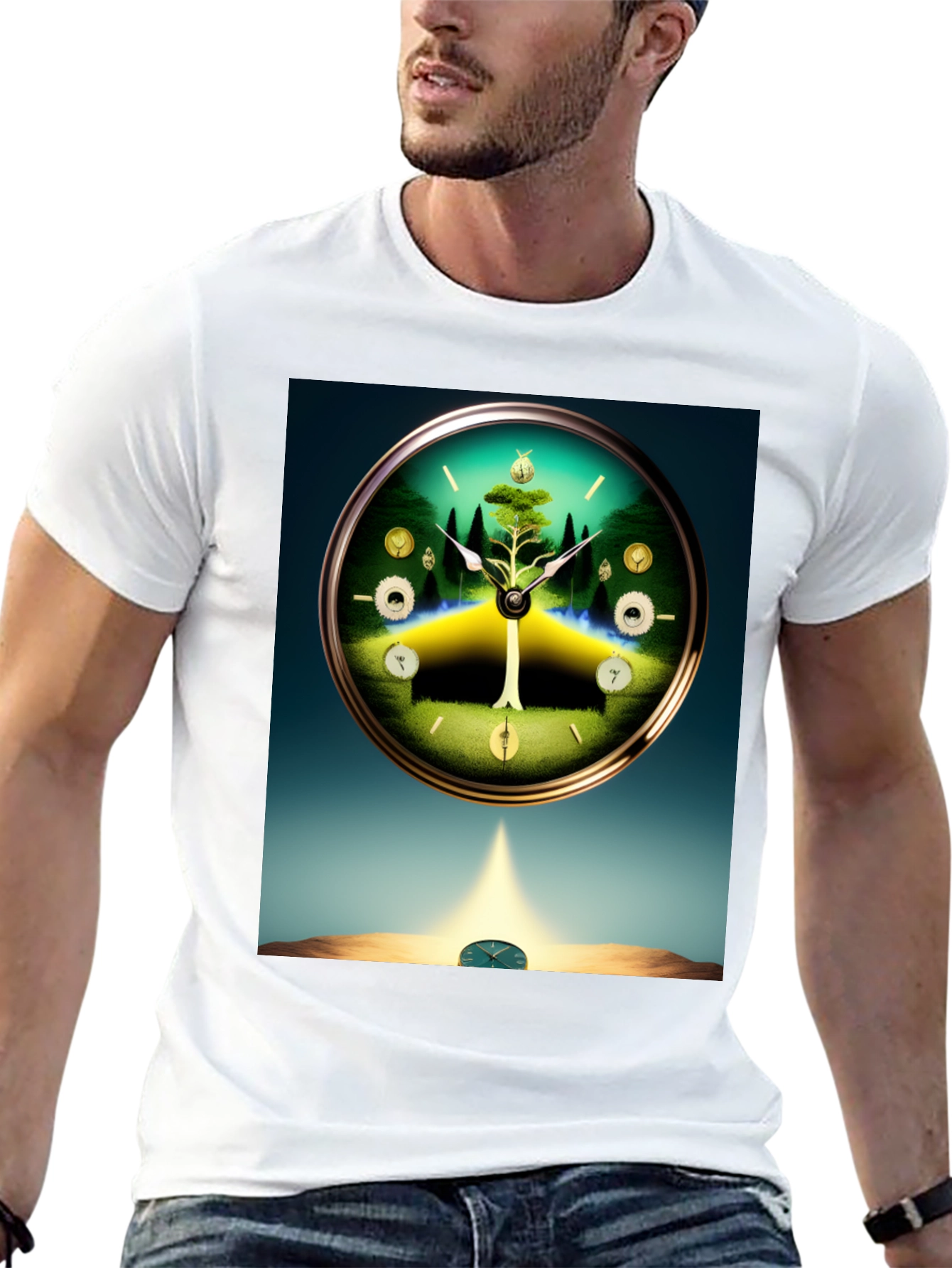 Time and Nature T-Shirt - Unique Design