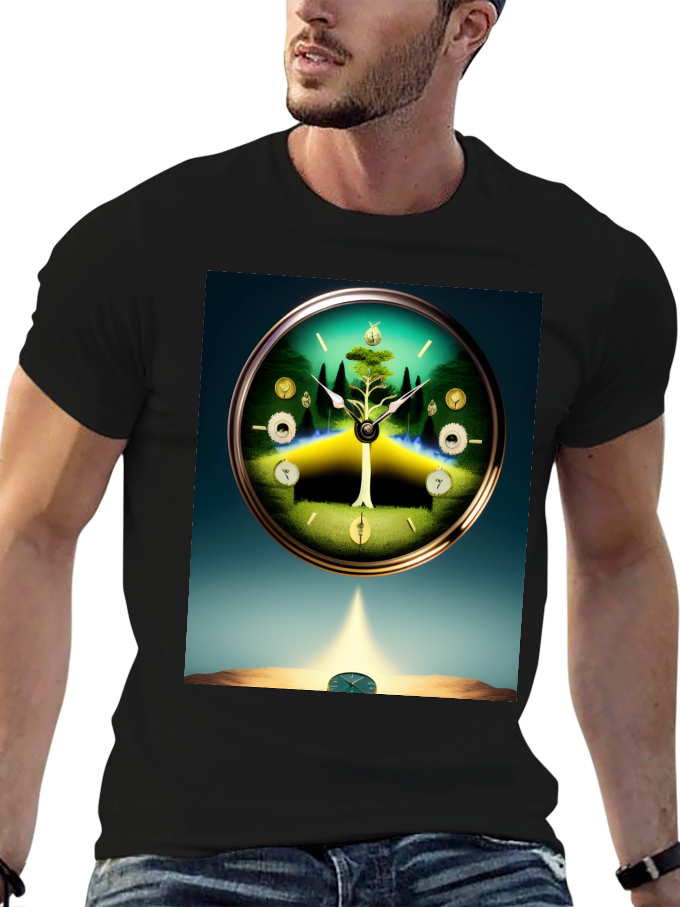Time and Nature T-Shirt - Unique Design