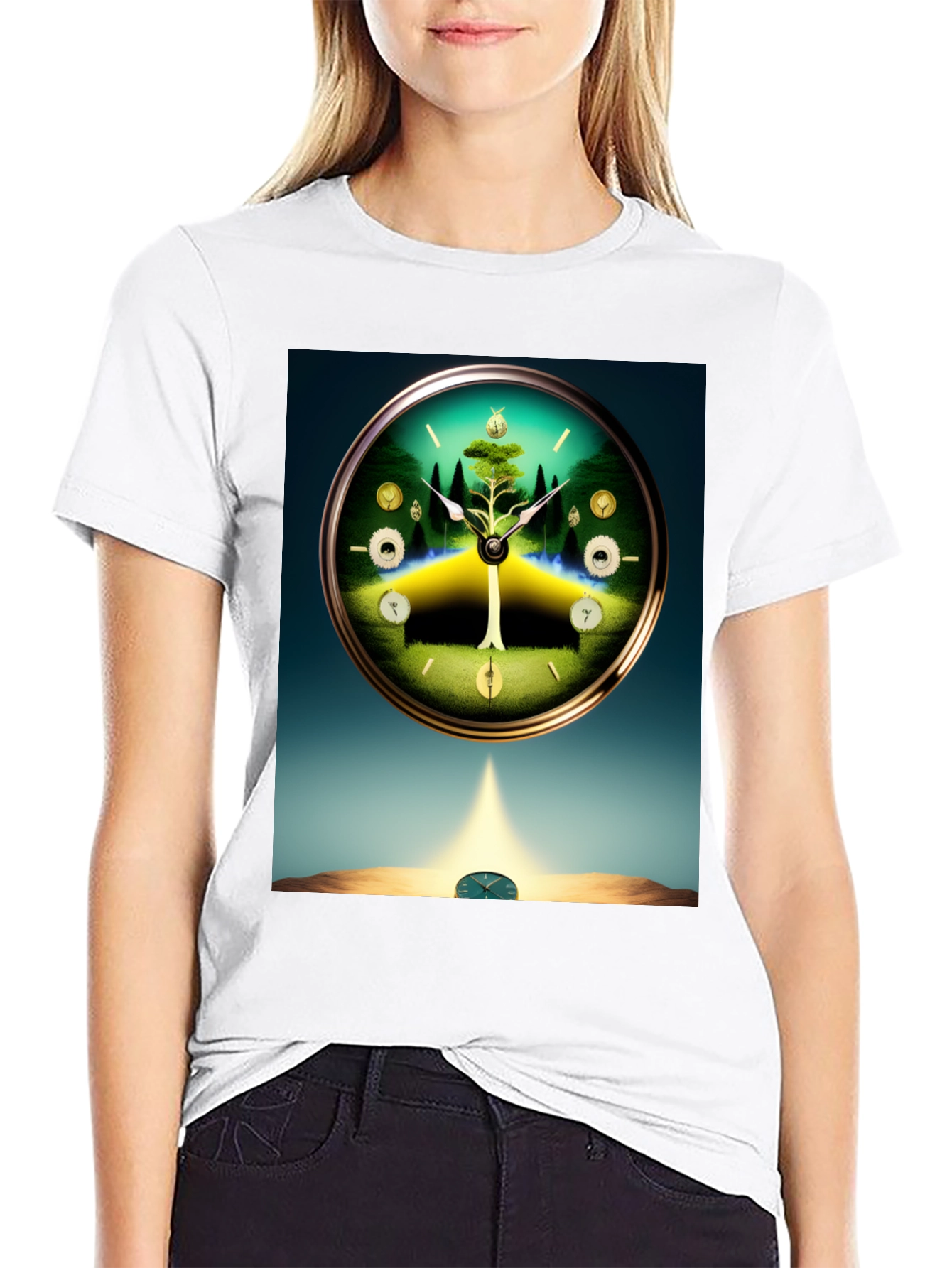 Time and Nature T-Shirt - Unique Design
