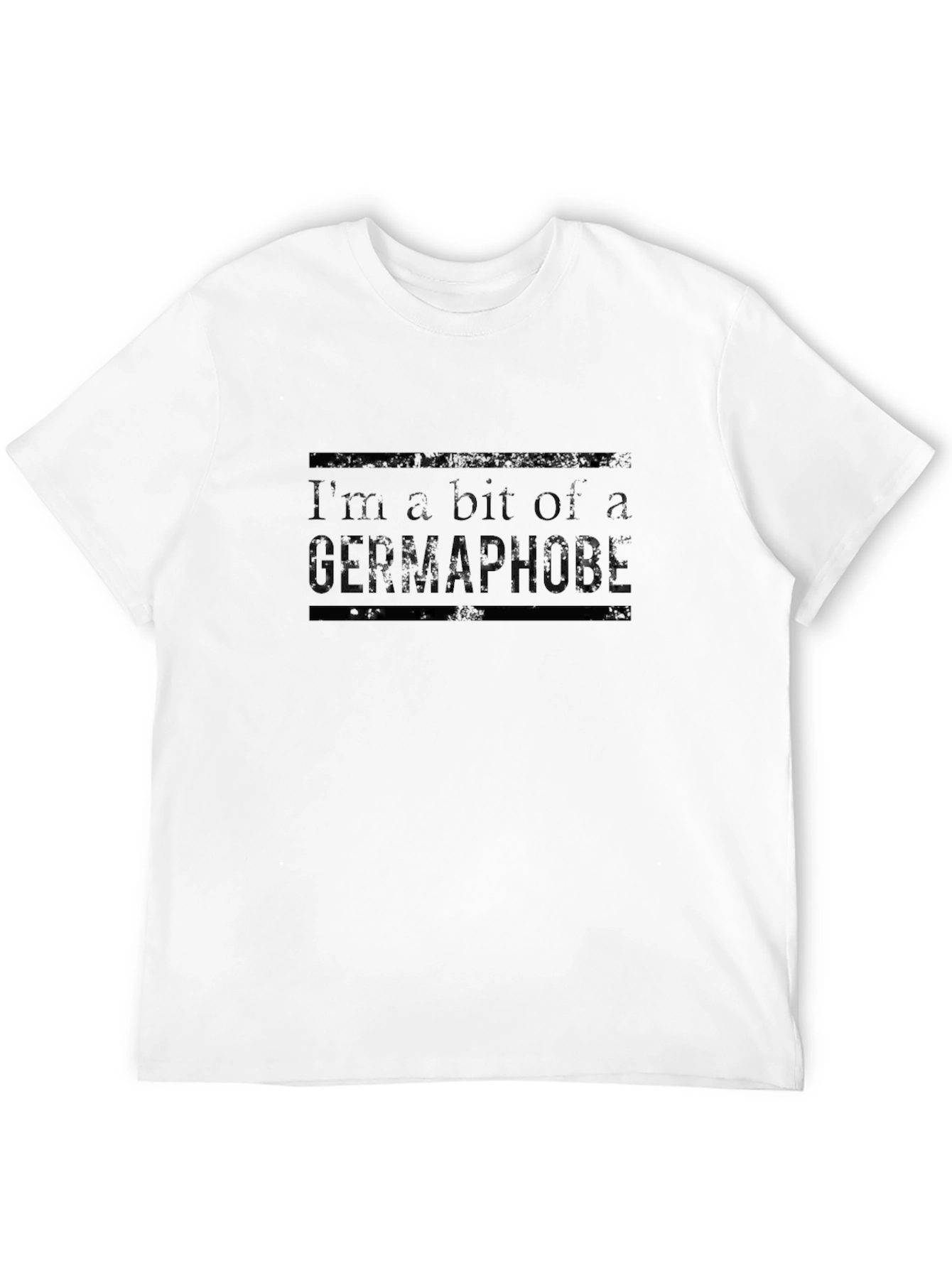 Germaphobe Graphic T-Shirt - Novelty Humor Tee