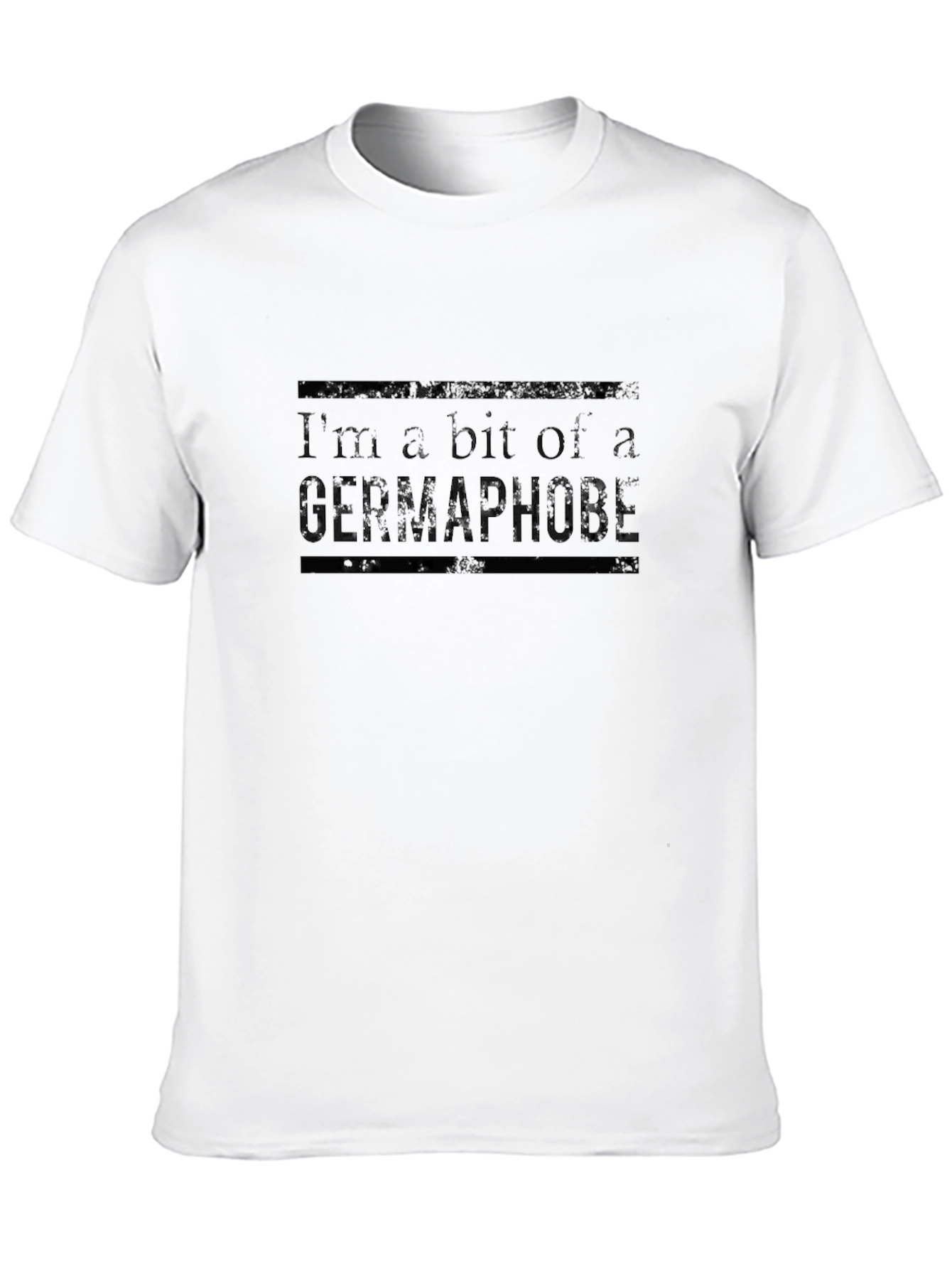Germaphobe Graphic T-Shirt - Novelty Humor Tee