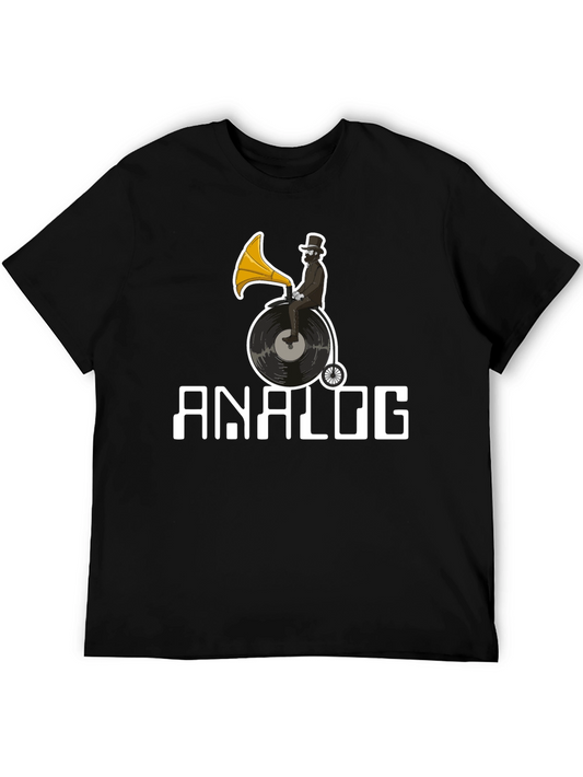 Analog Vinyl Record T-Shirt