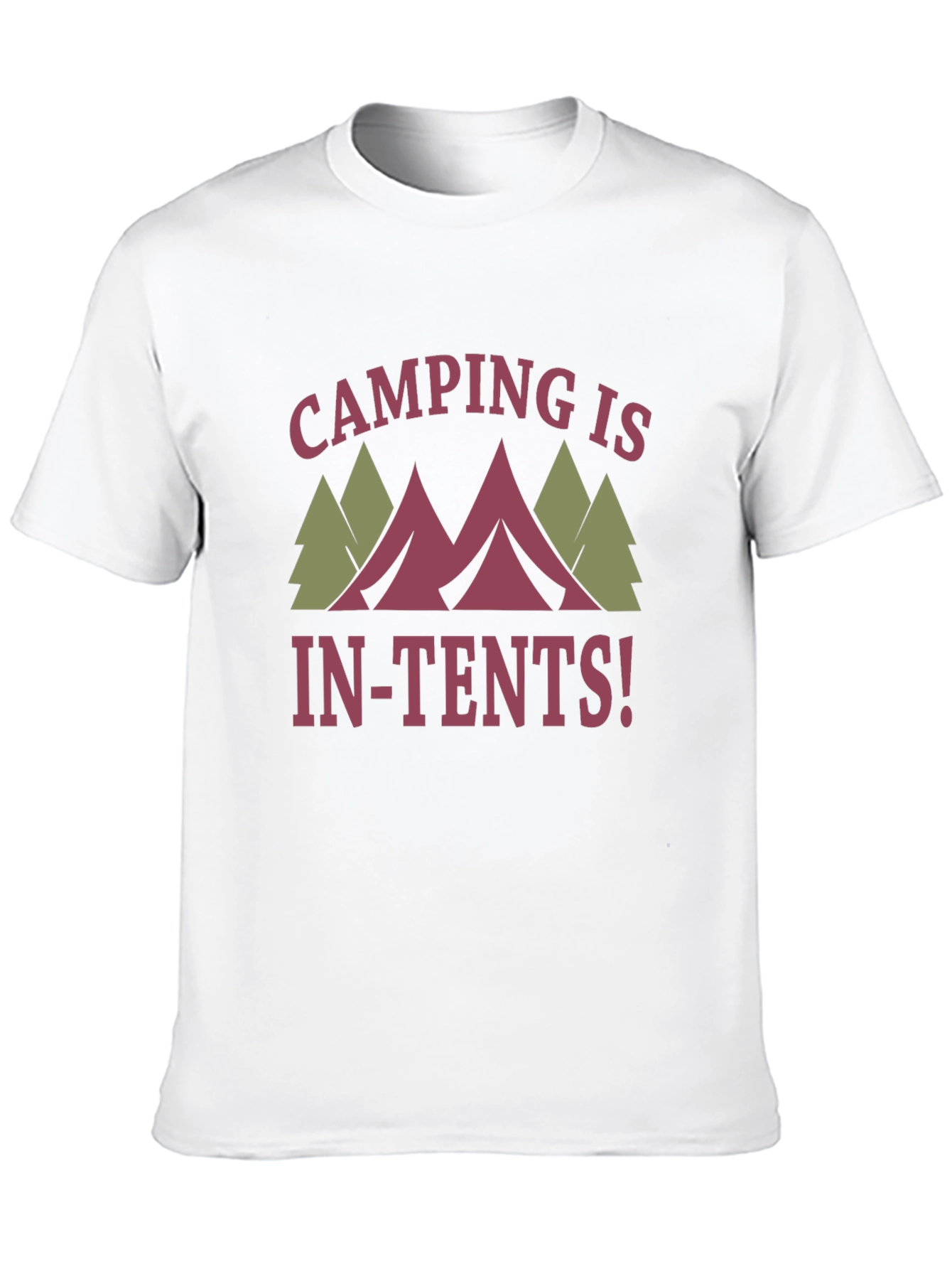 Camping Is In-Tents! Graphic T-Shirt