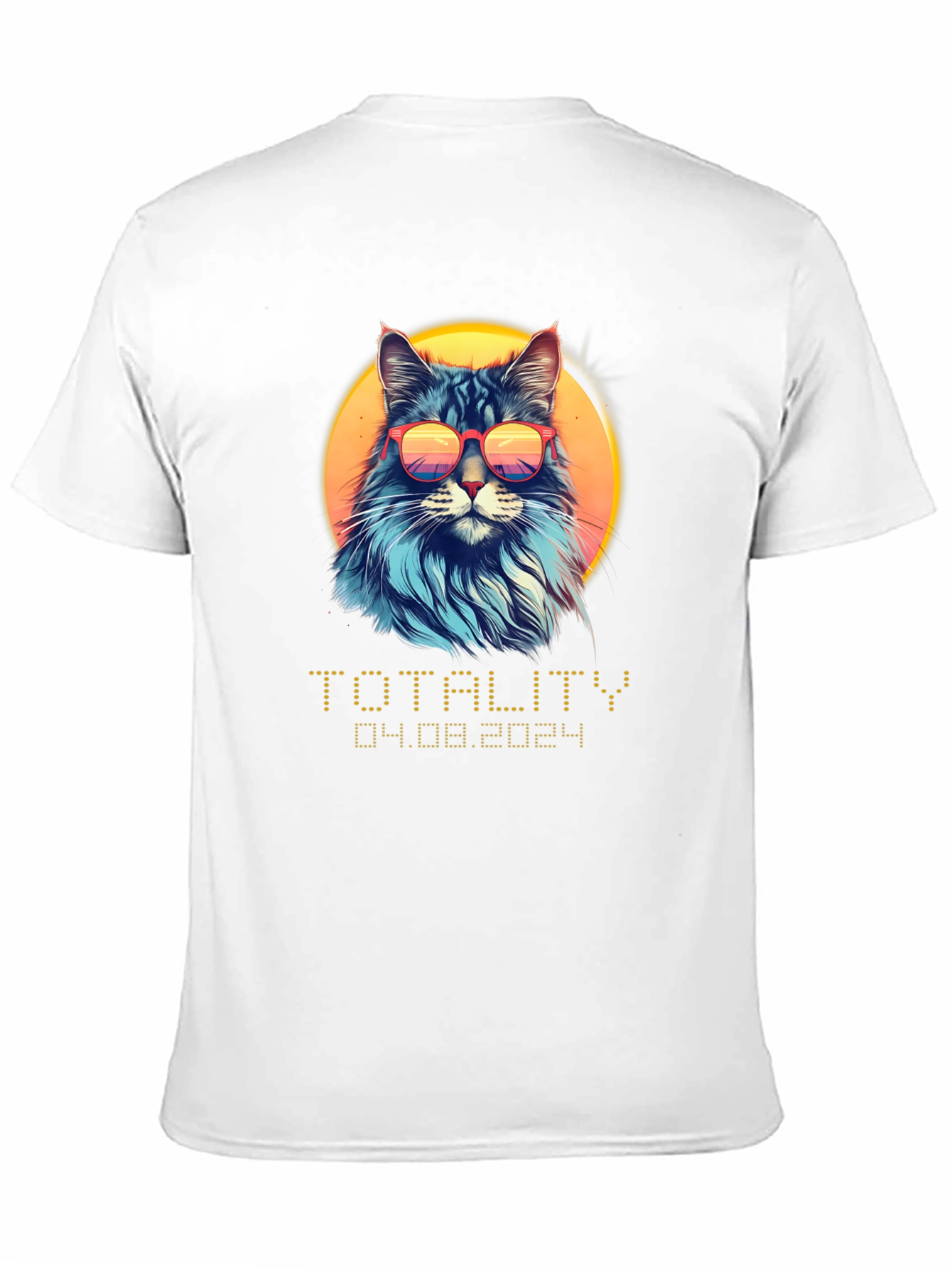 Totality Eclipse Cat T-Shirt - 04.08.2024