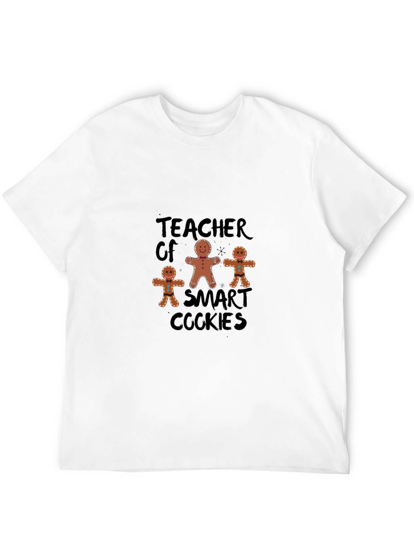 Teacher of Smart Cookies Black T-Shirt
