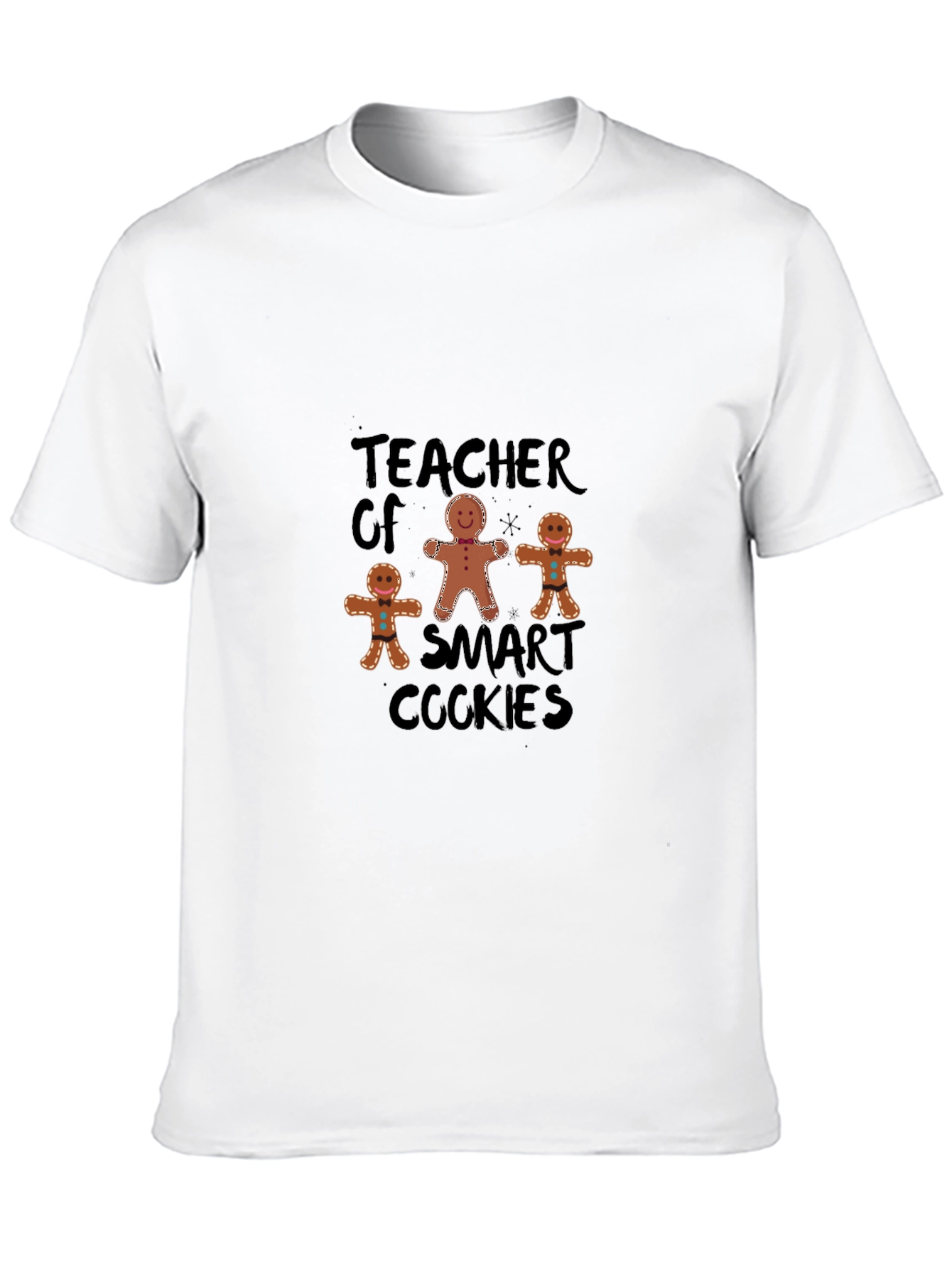 Teacher of Smart Cookies Black T-Shirt