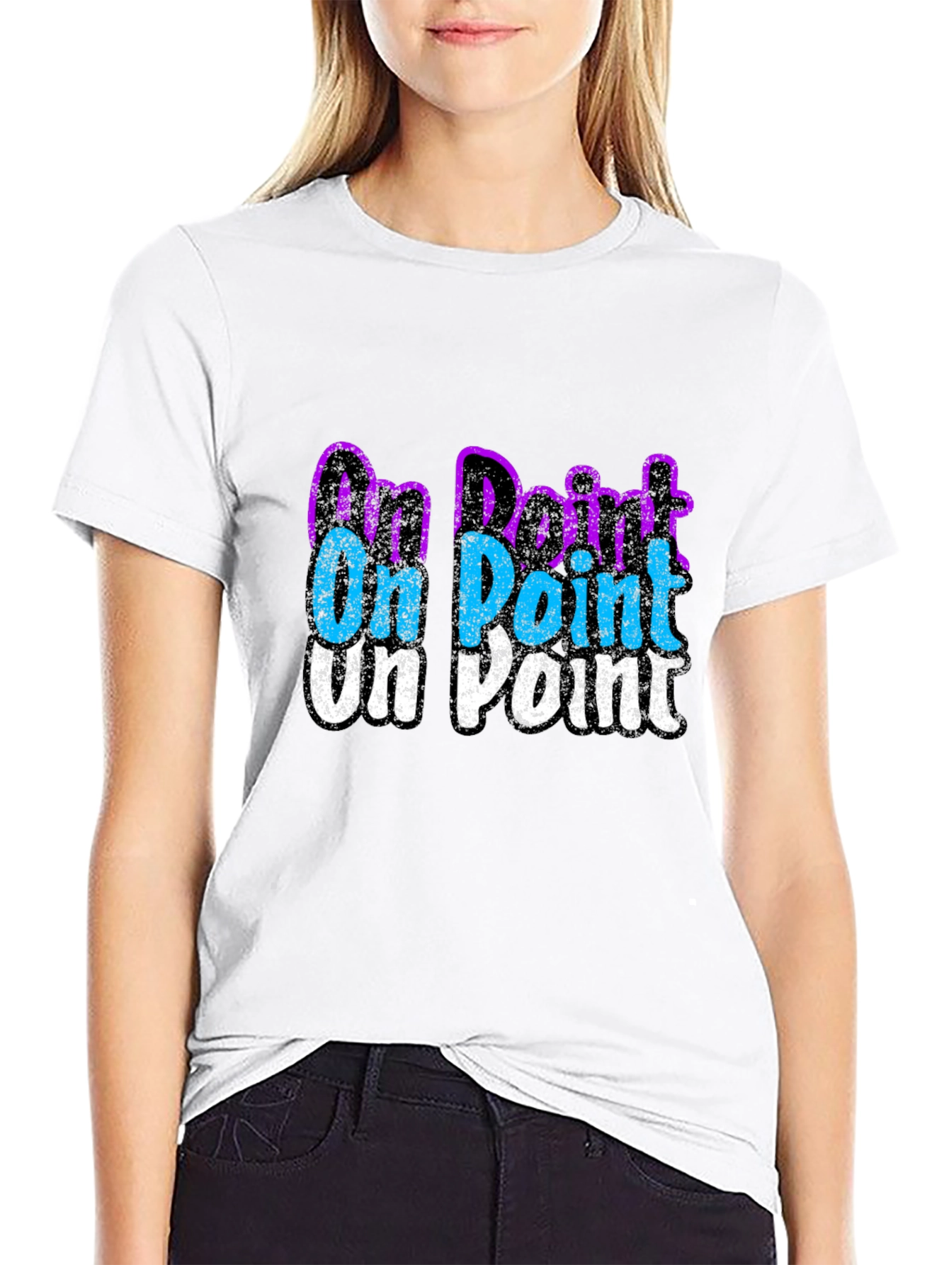 On Point Graphic T-Shirt - Trendy Casual Wear