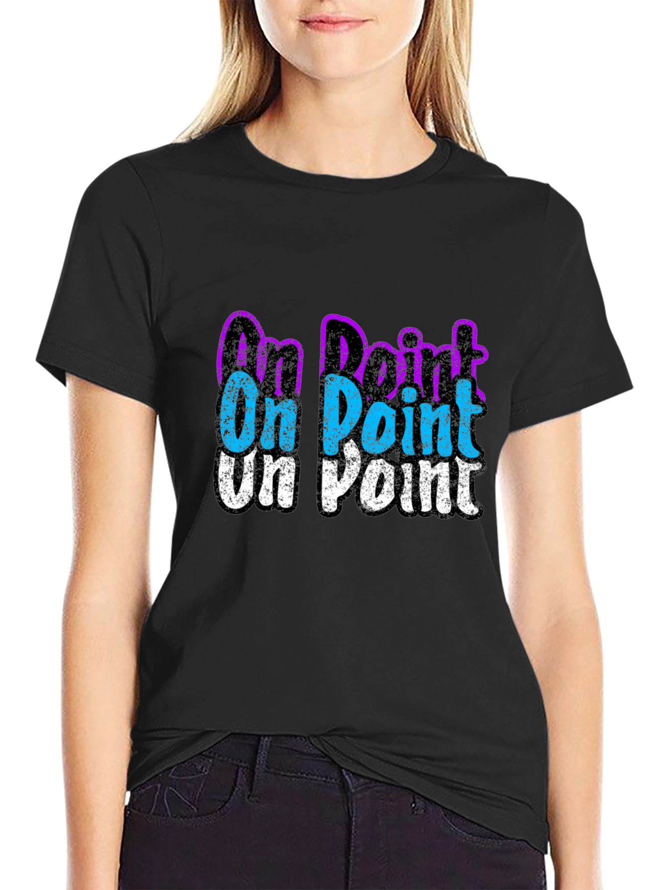 On Point Graphic T-Shirt - Trendy Casual Wear