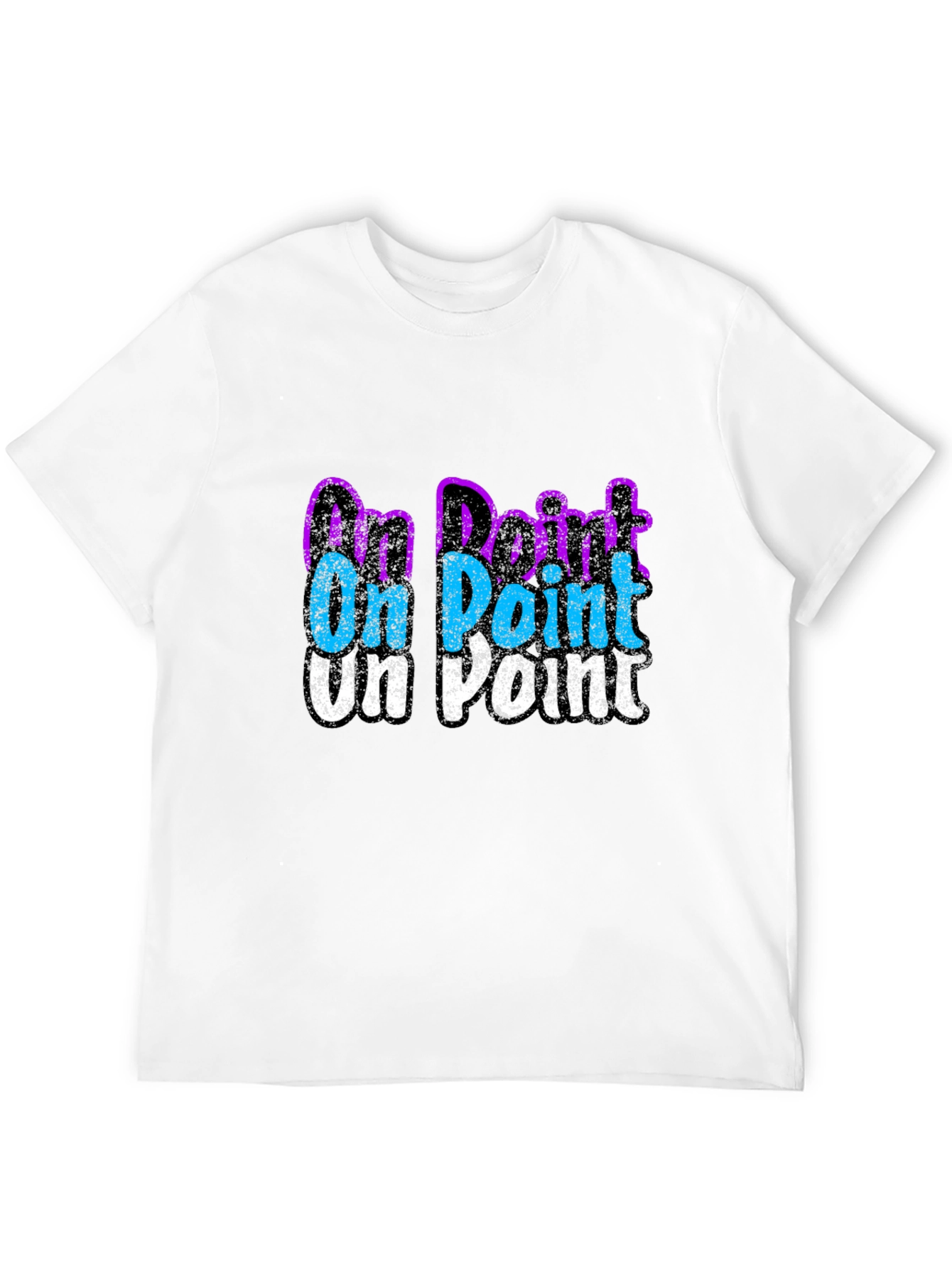 On Point Graphic T-Shirt - Trendy Casual Wear