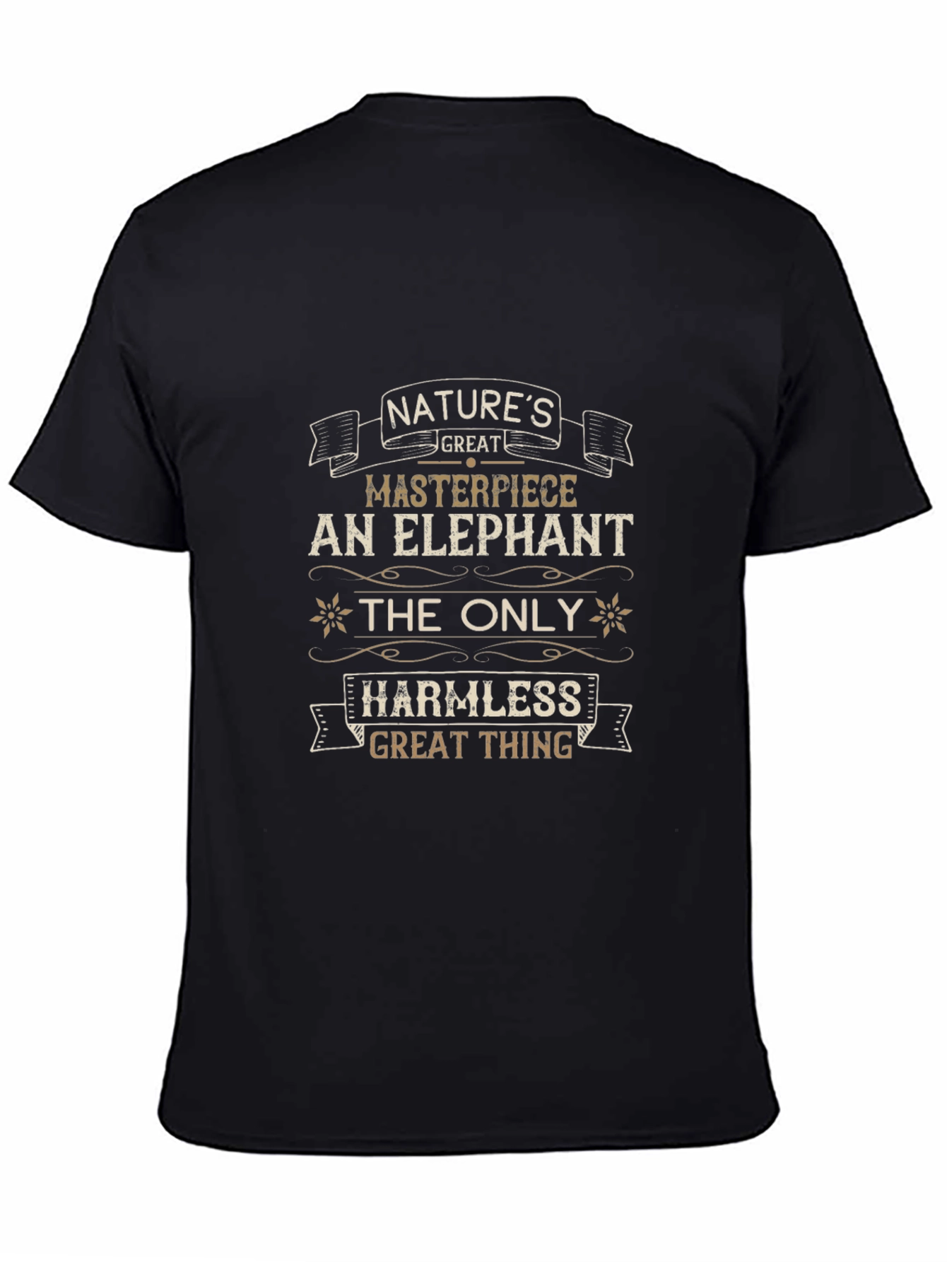 Natures Masterpiece Elephant Graphic Tee