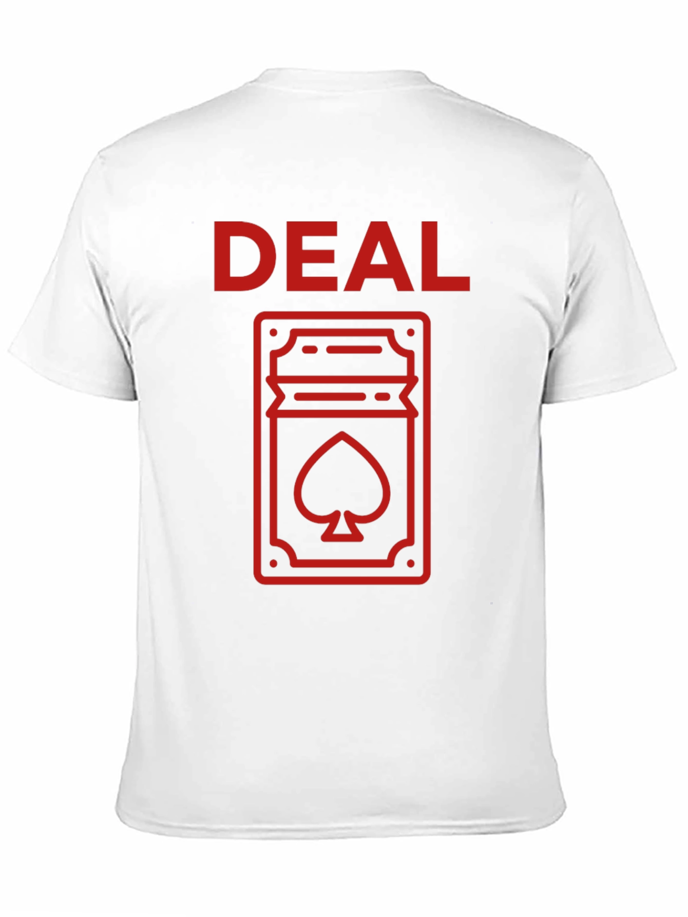 DEAL Spade Card Graphic Tee - Black