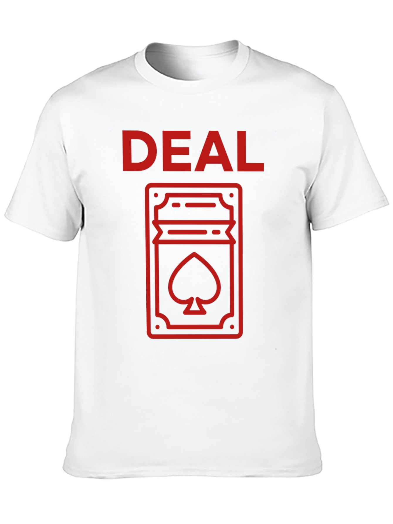 DEAL Spade Card Graphic Tee - Black