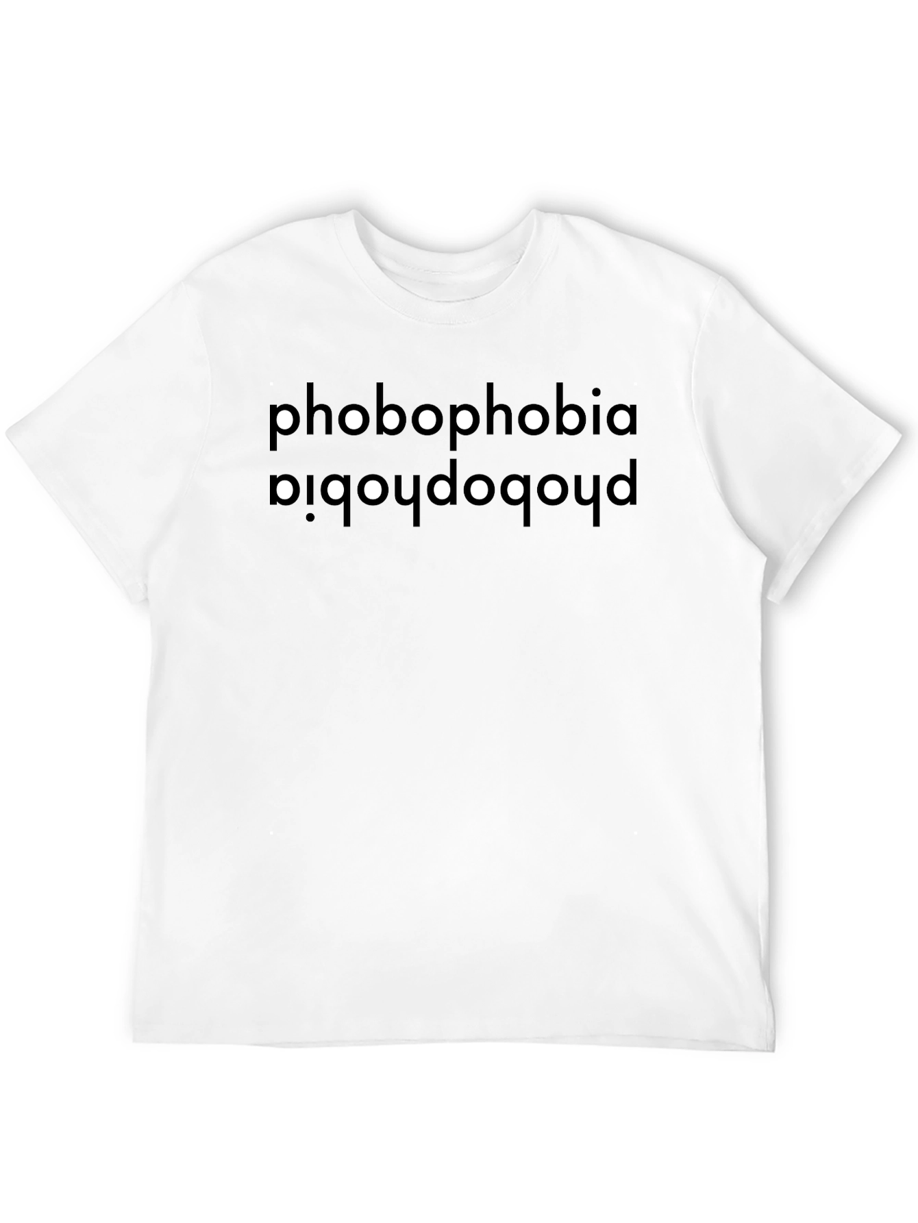Phobophobia T-Shirt - Inverted Text Tee